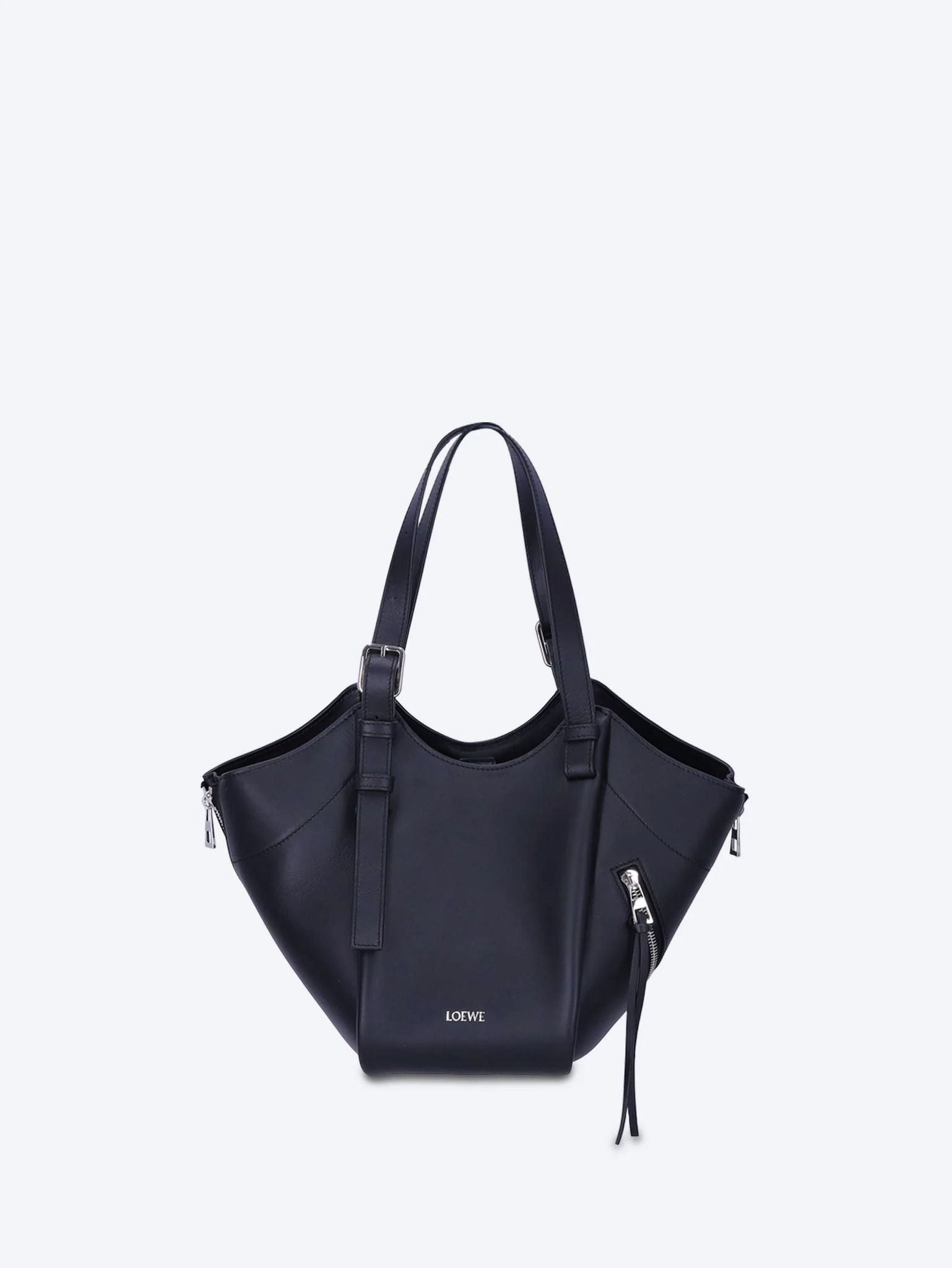 Classic leather hammock flip bag