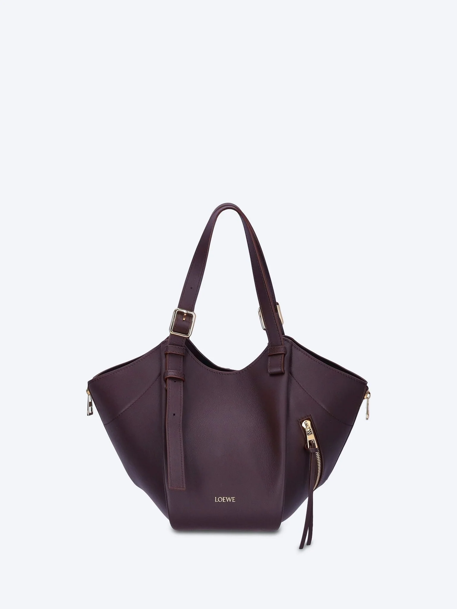 Classic leather hammock flip bag