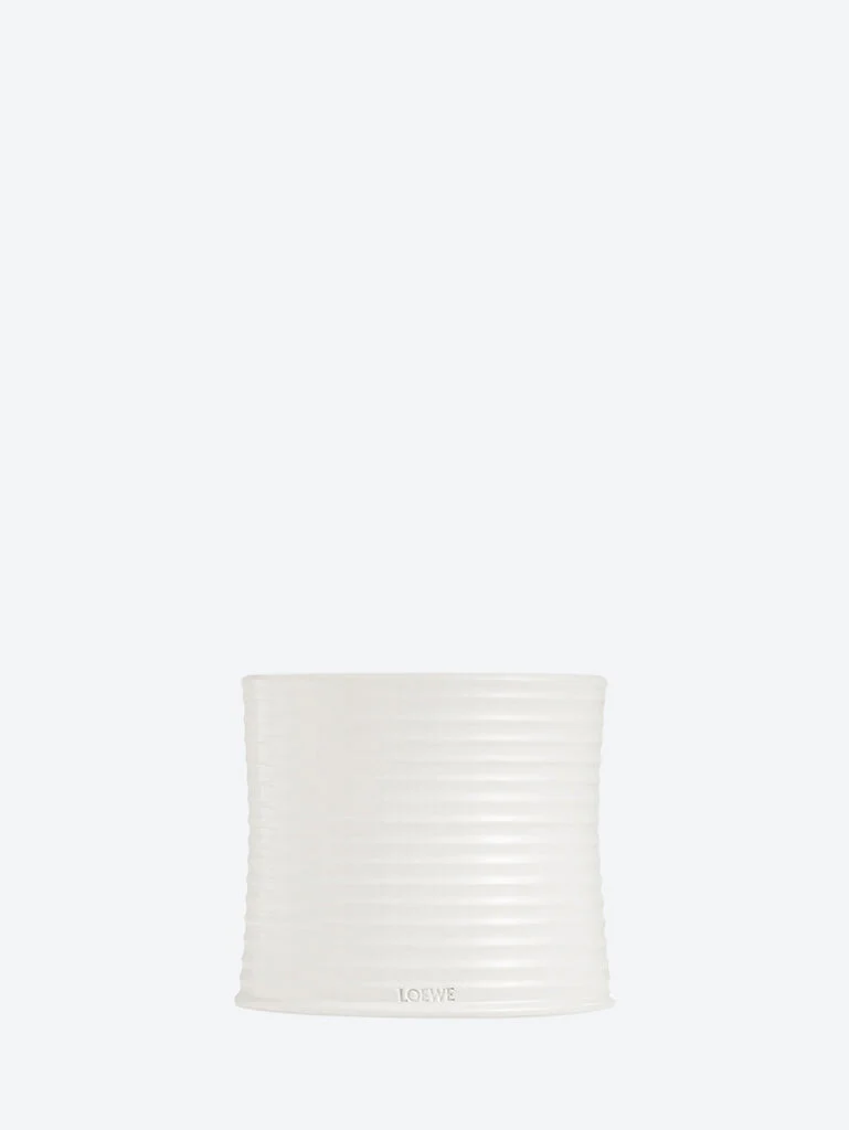 Large oregano ceramic candle