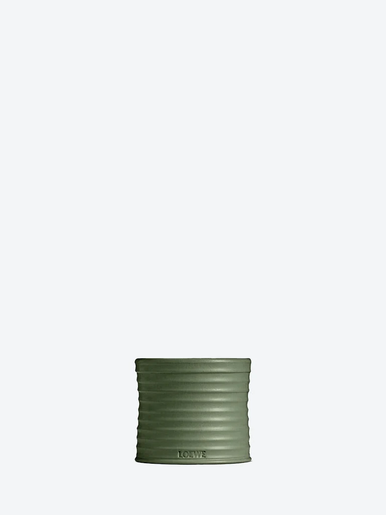 Medium scent of marihuana ceramic candle