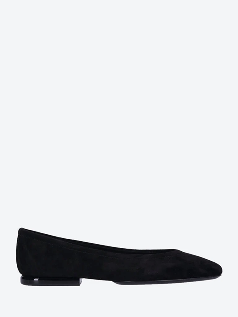 Primula suede cashmere ballerinas
