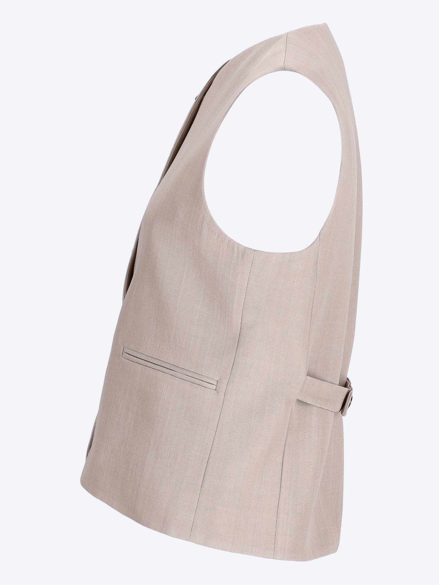 Paco high-neck tailored vest - Image 2