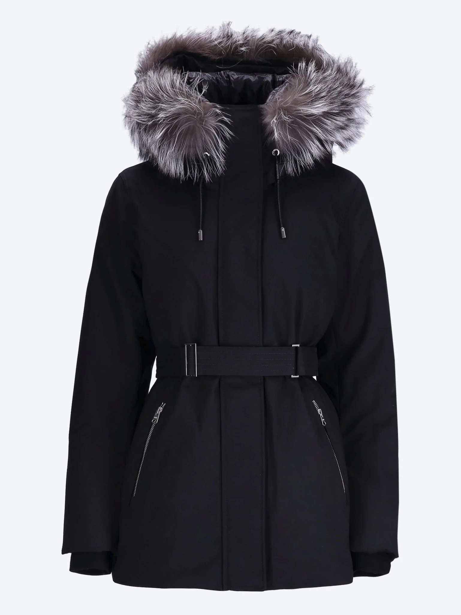 Jeni-x with fox fur coat
