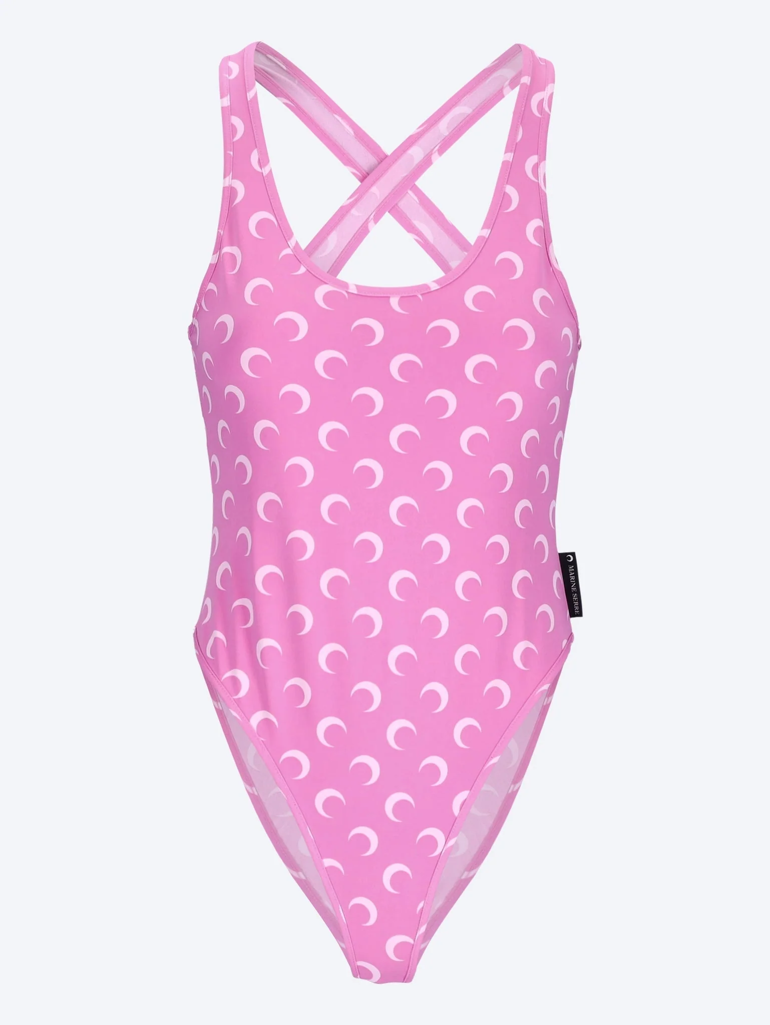 Moon printed jersey swimwear