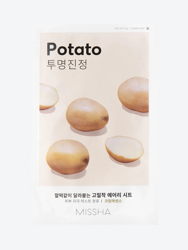 Airy fit sheet mask potato