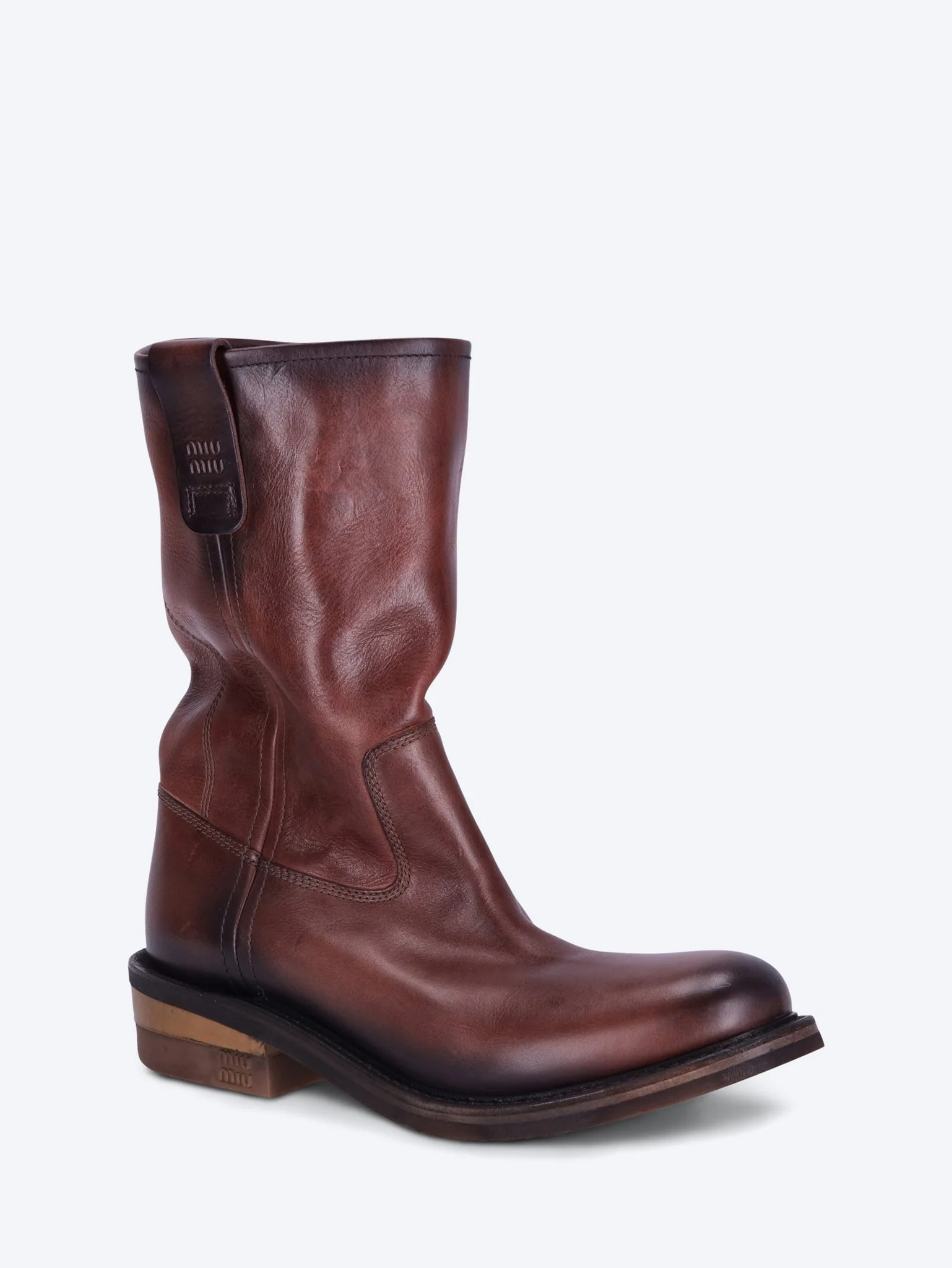 Foule leather boots - Image 2