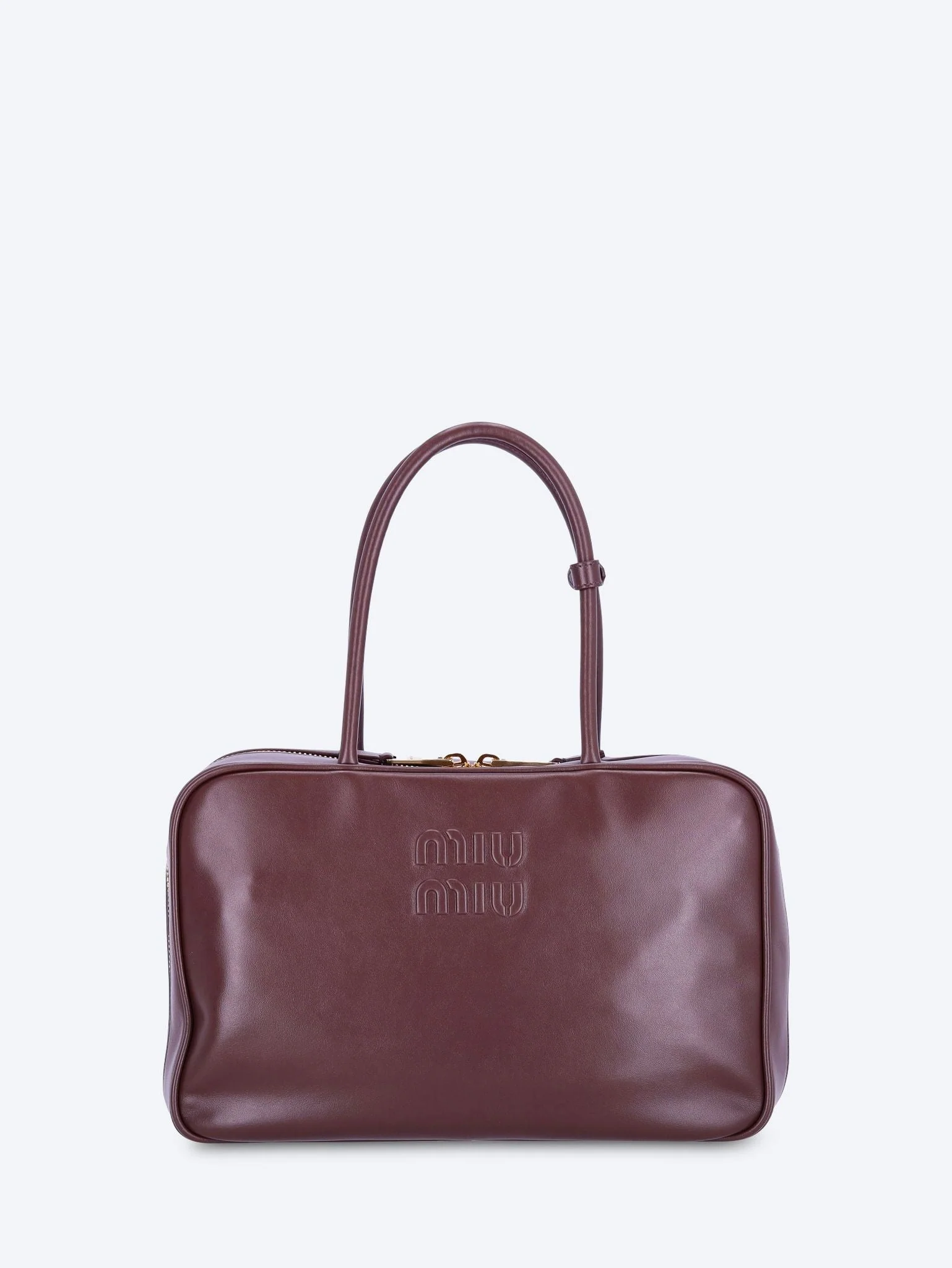 Leather beau bag