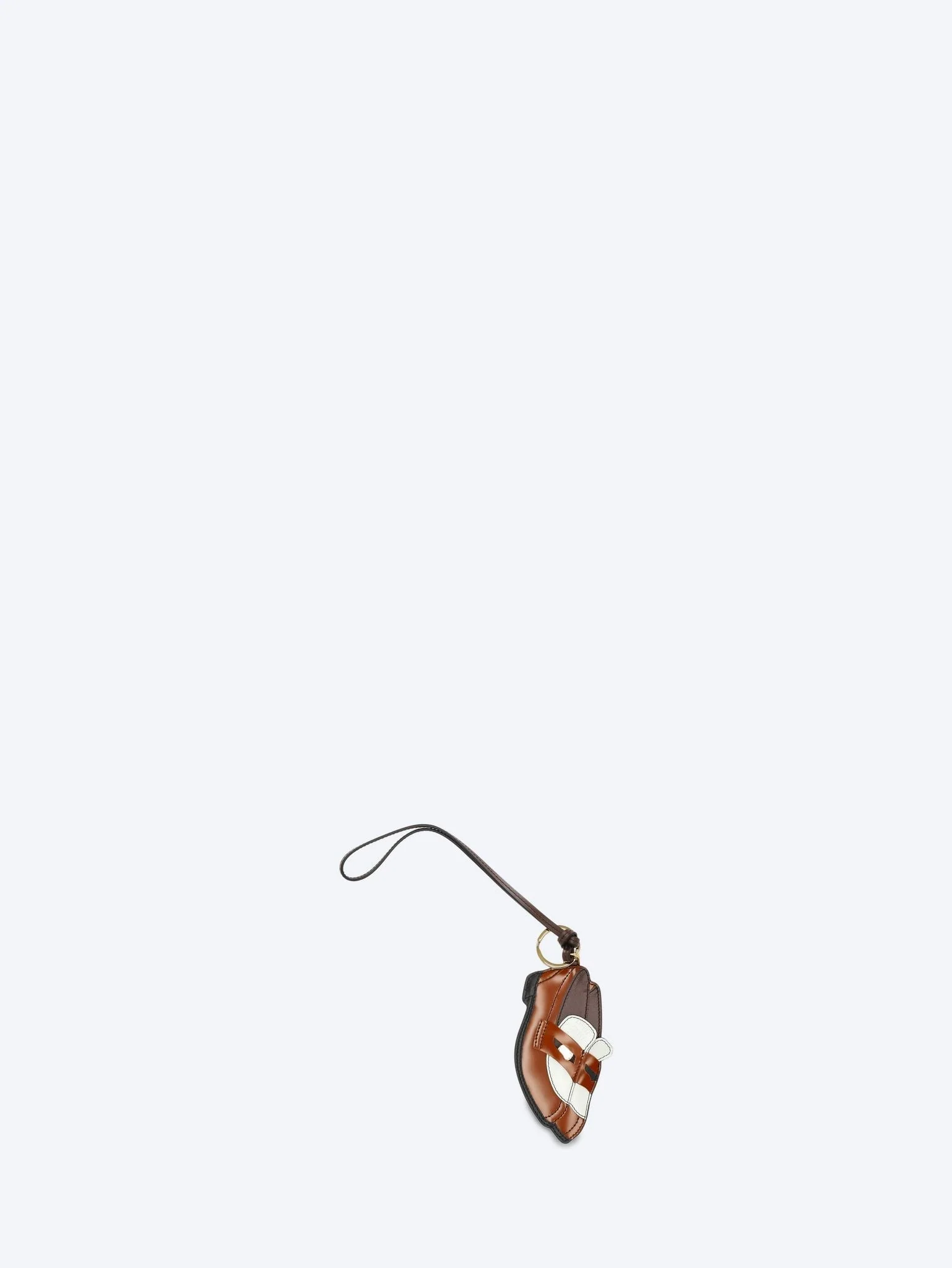 Penny loafer leather keychain trick
