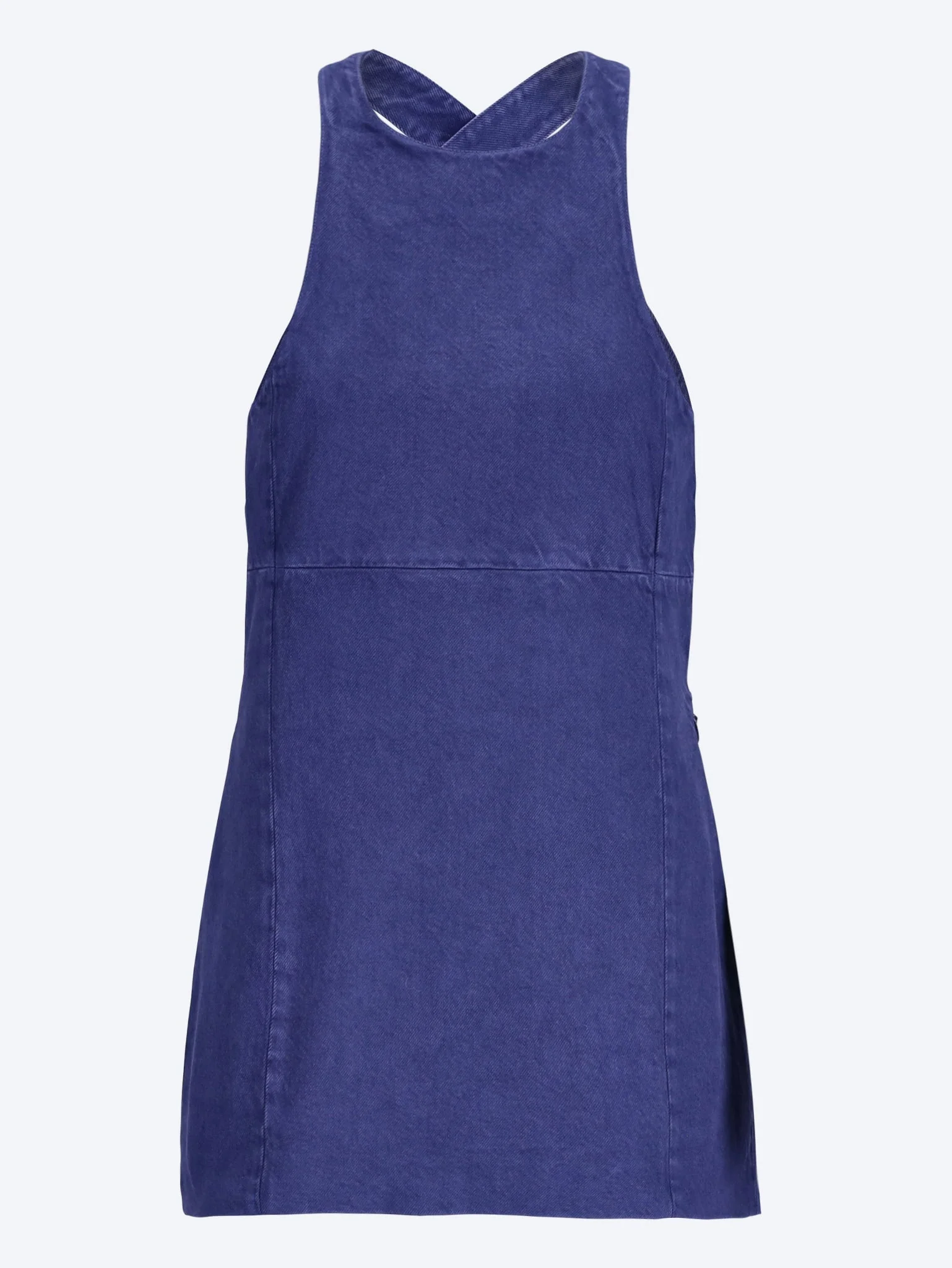 Gabardine mini dress
