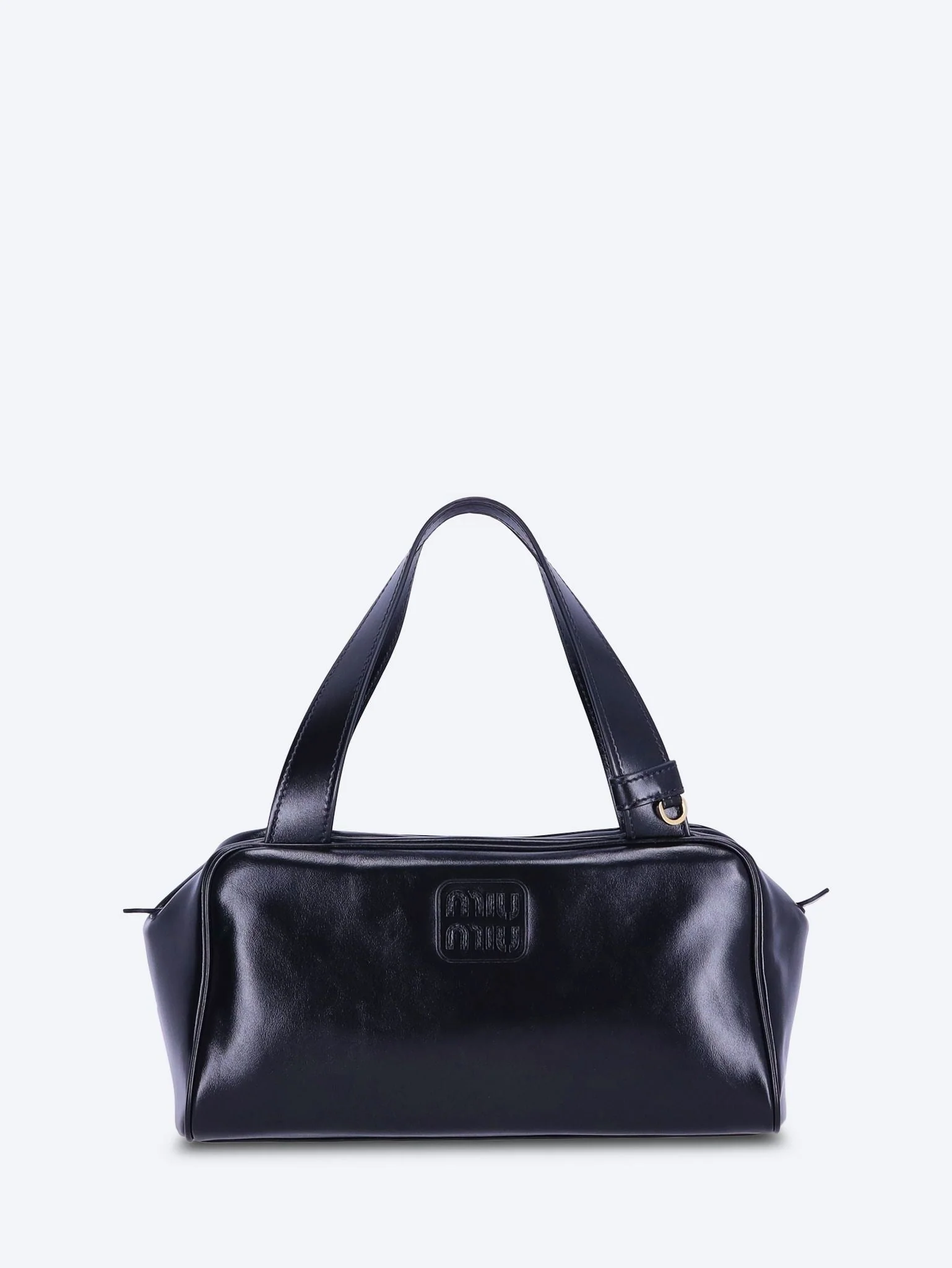 Softy shine leather handbag