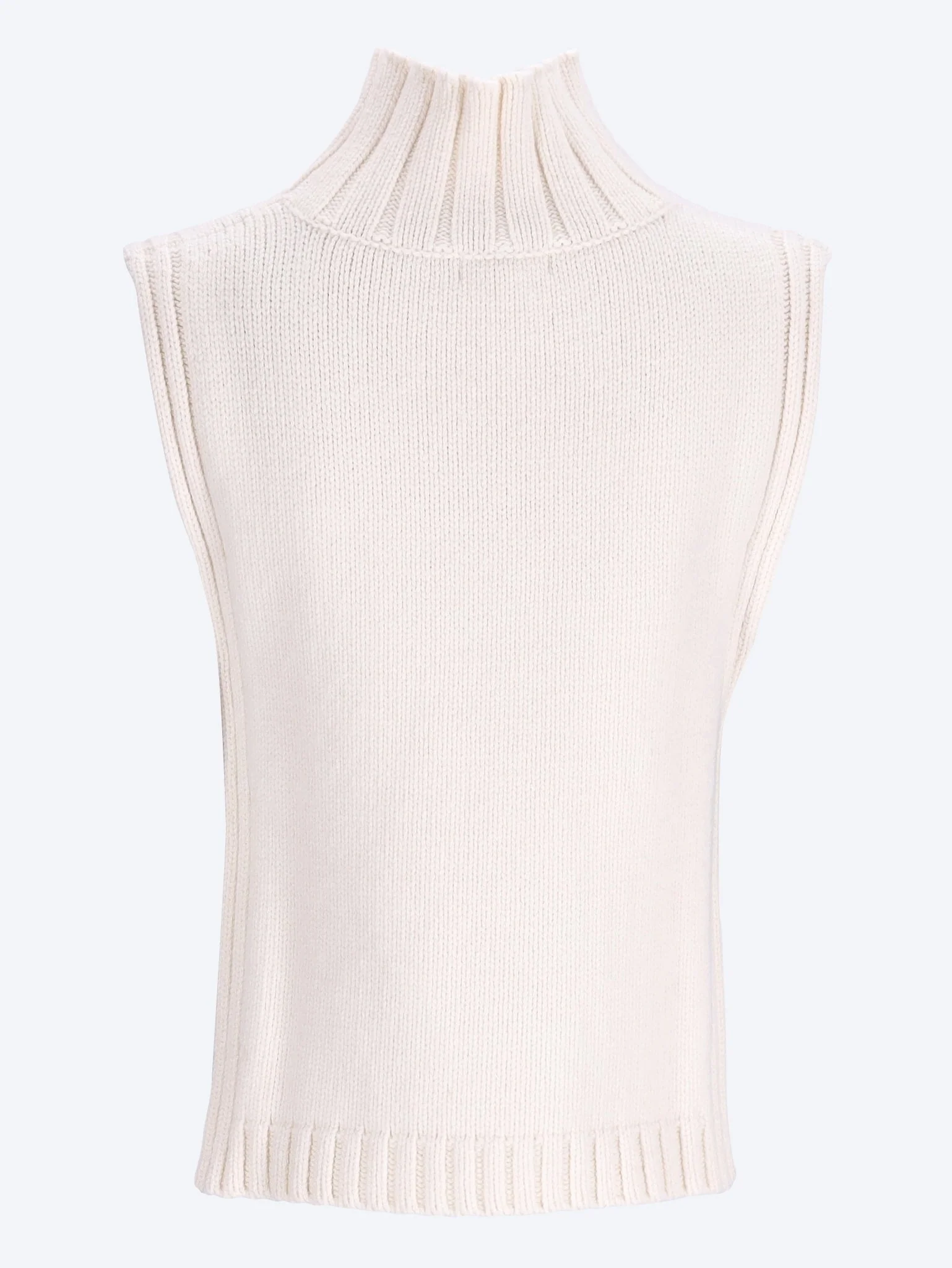 Or turtleneck sleeveless sweater - Image 3