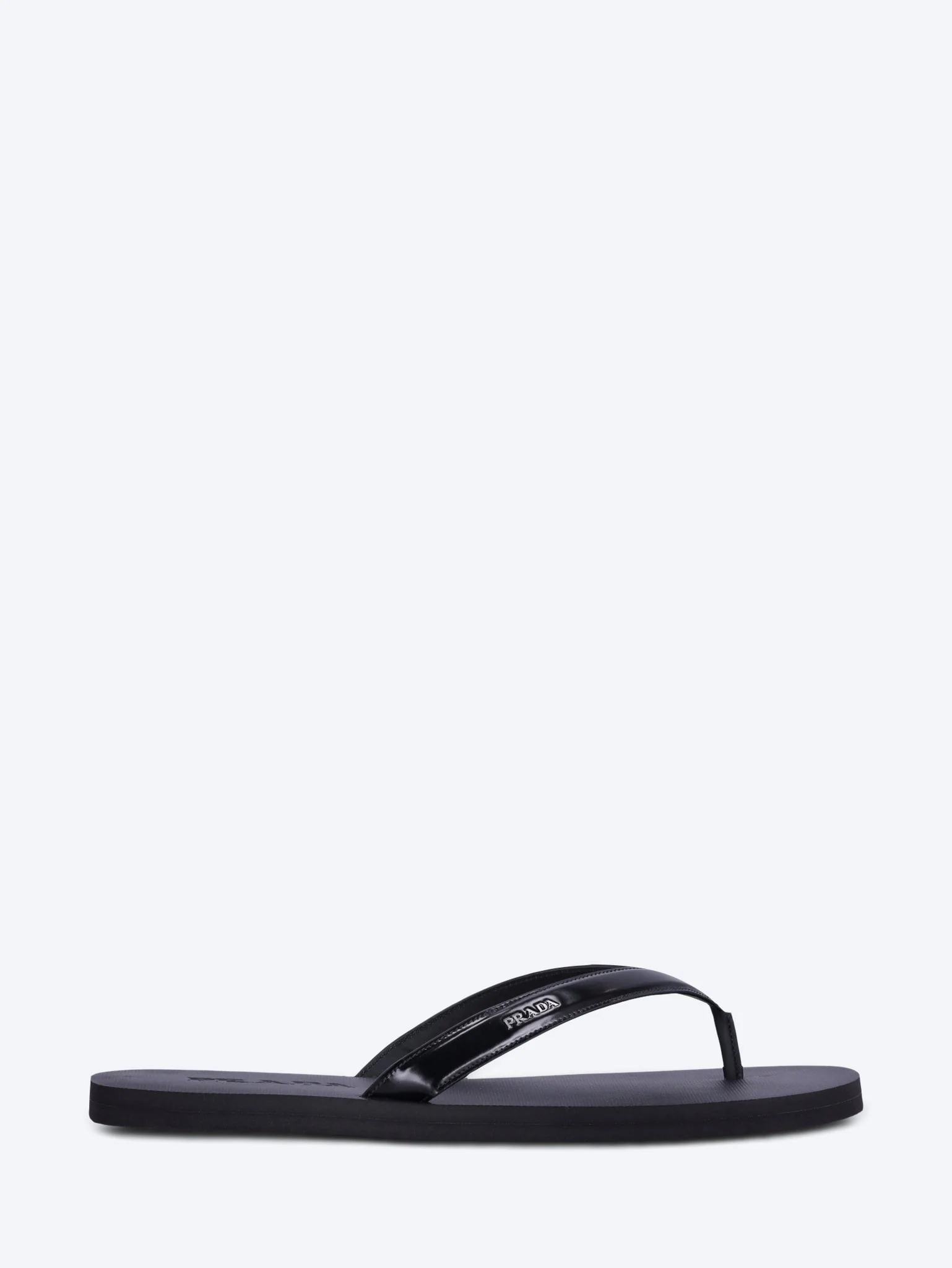Brushed leather thongs