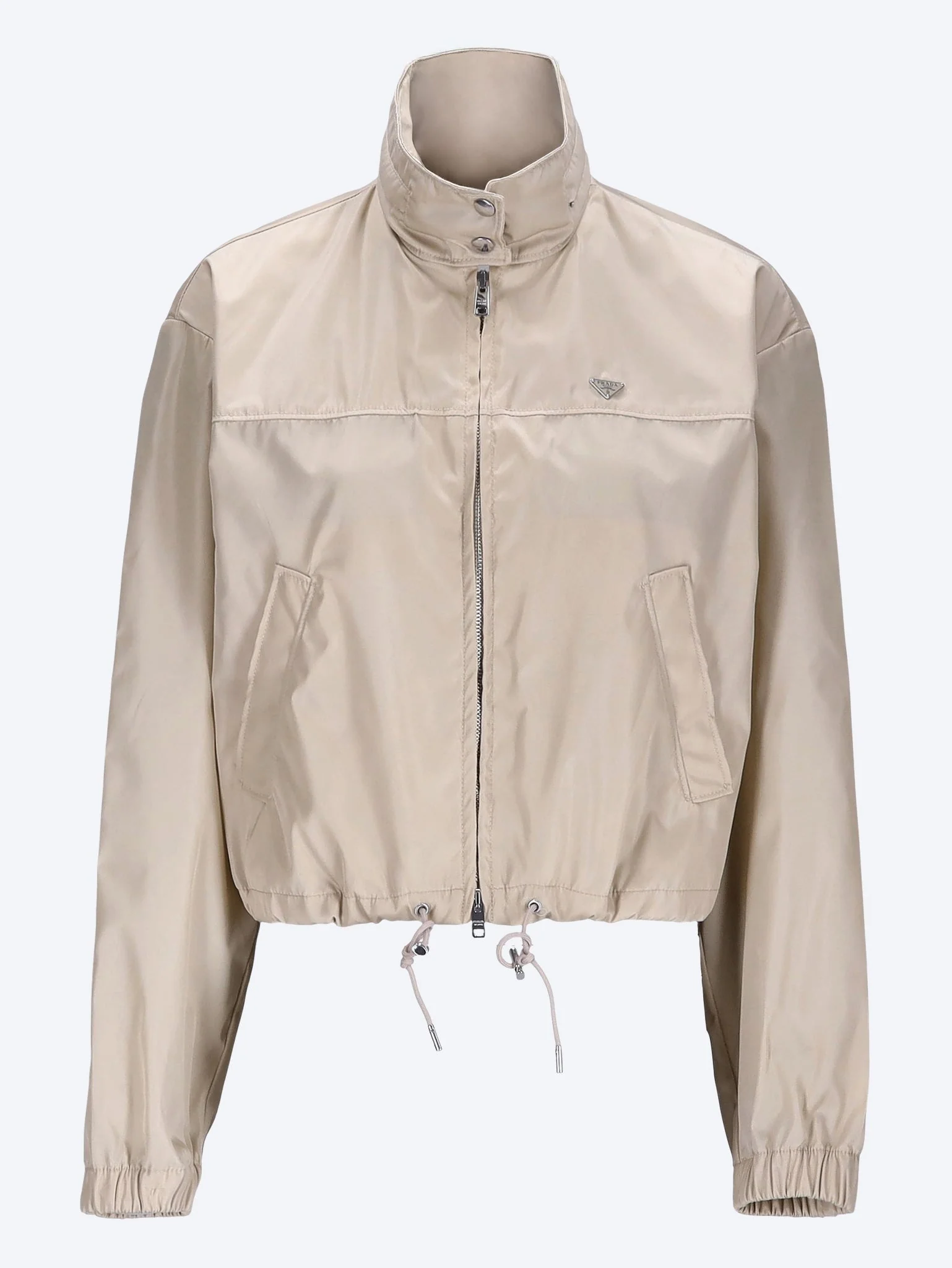 Re-nylon hooded jacket