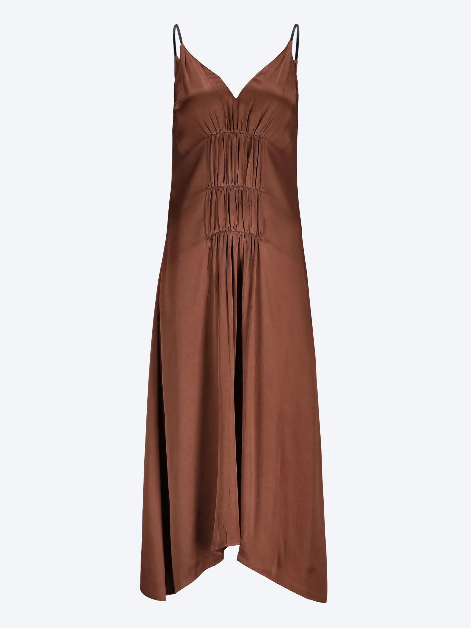Satin crepe dress