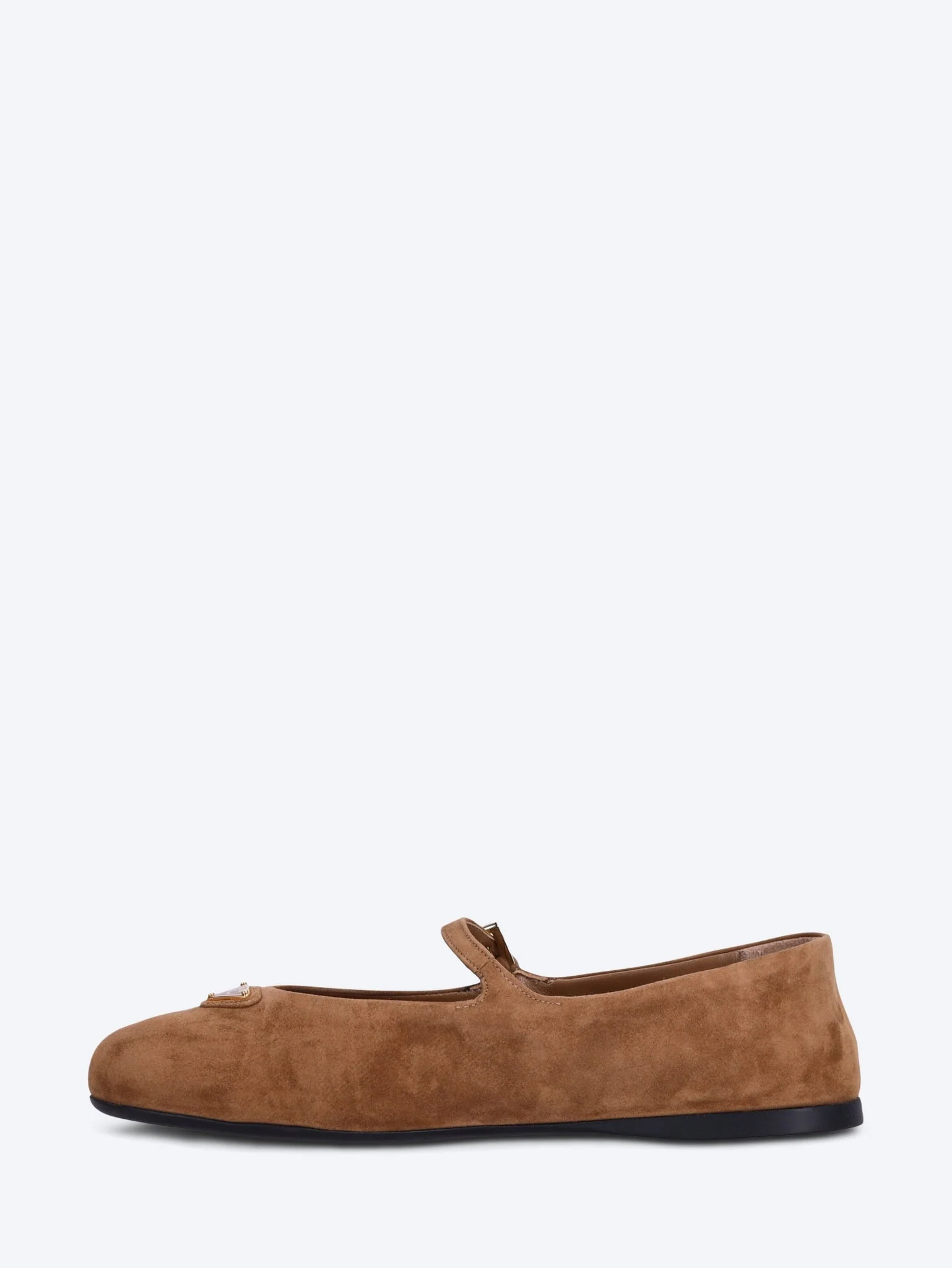 Suede leather ballerinas - Image 4