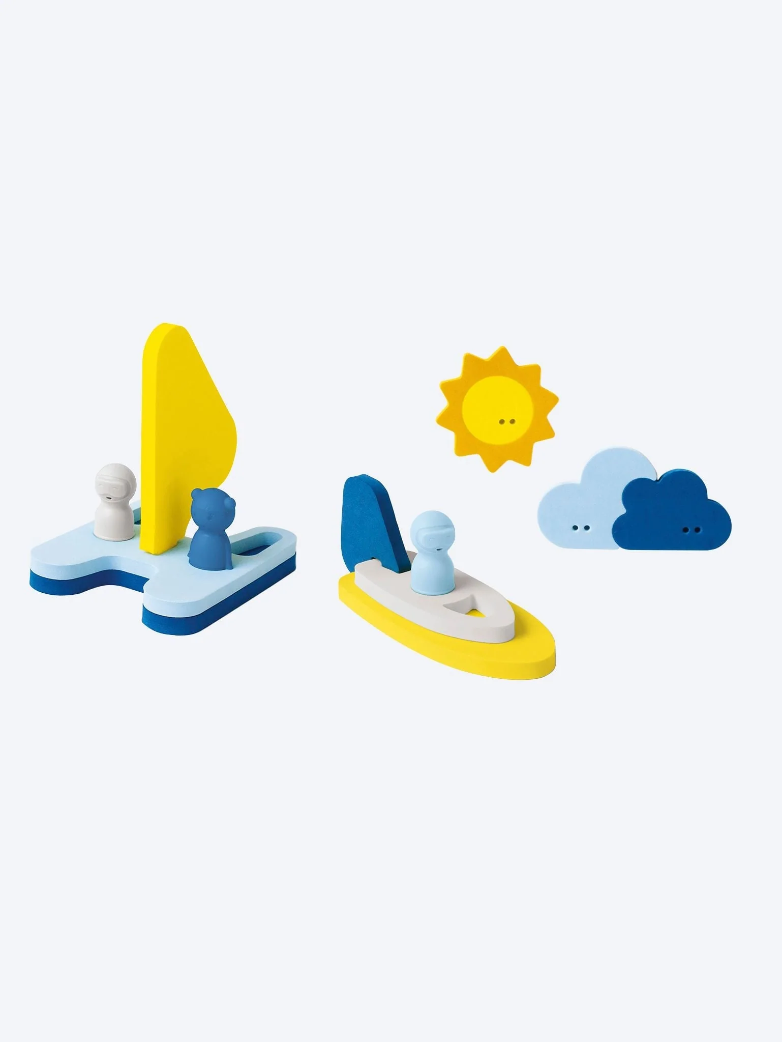 Puzzle friends sail away