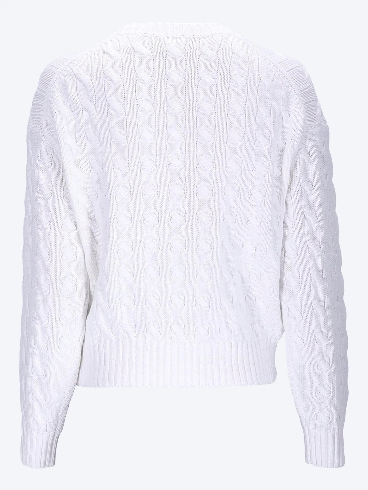 Cotton crewneck sweater - Image 3