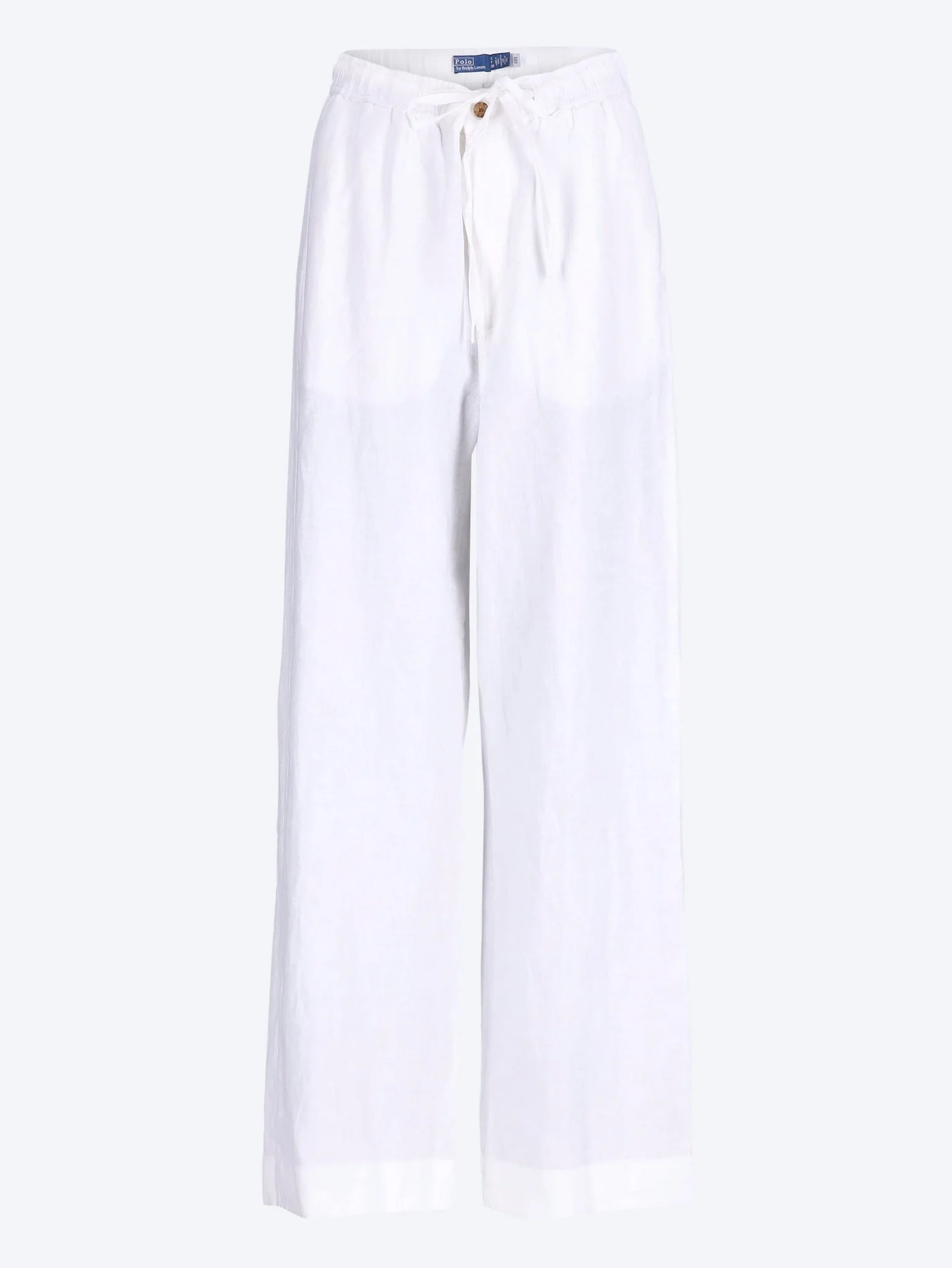 Linen wide leg pants