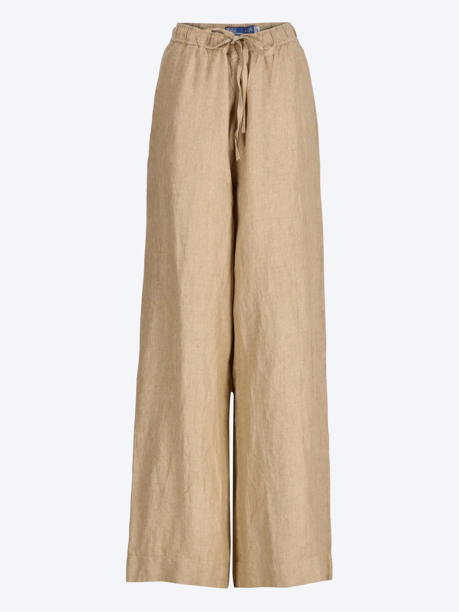 Linen wide leg pants