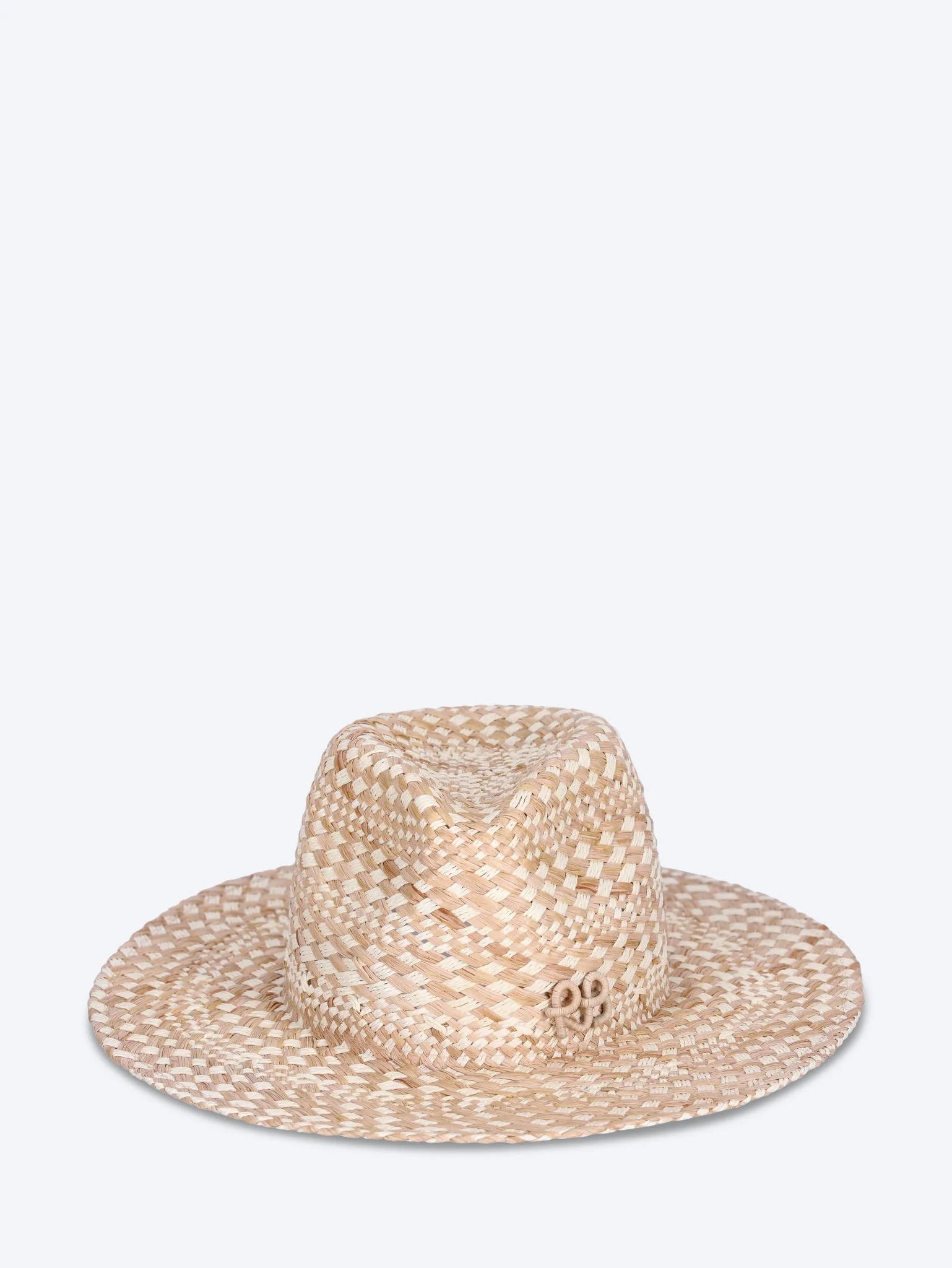 Rhomboidal pattern fedora hat