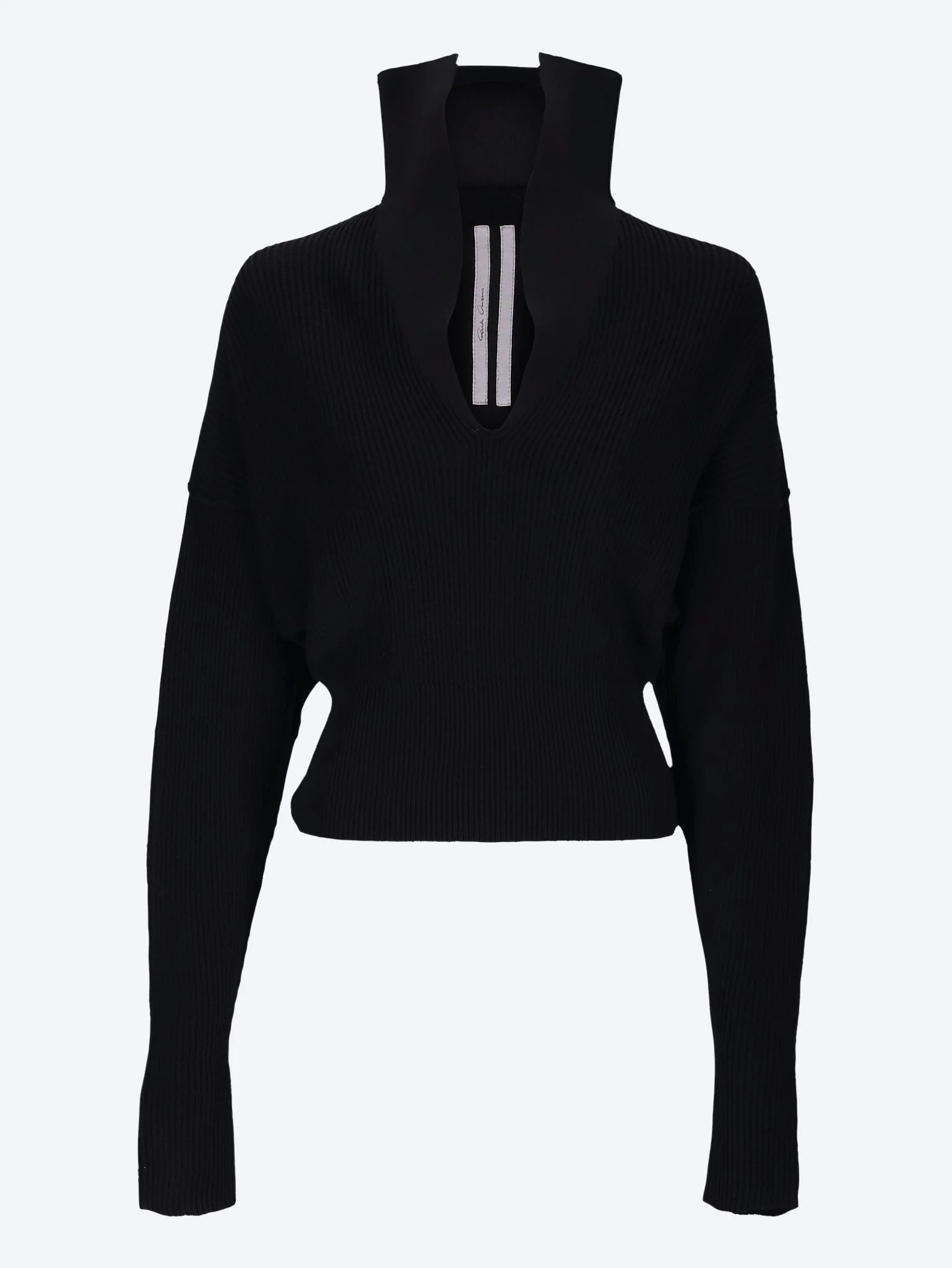 Dracu cropped v-neck sweater
