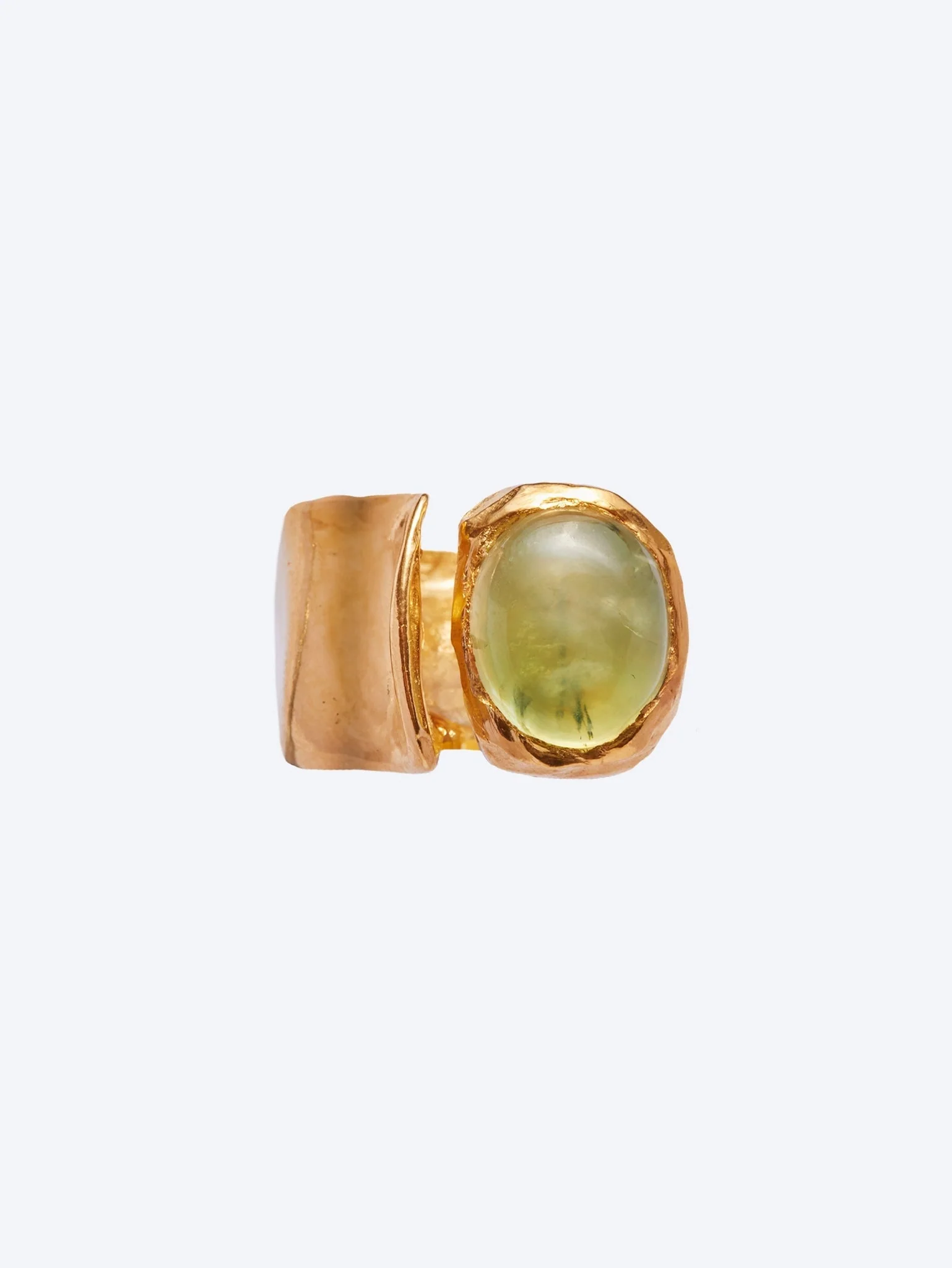 Ring uva gold green