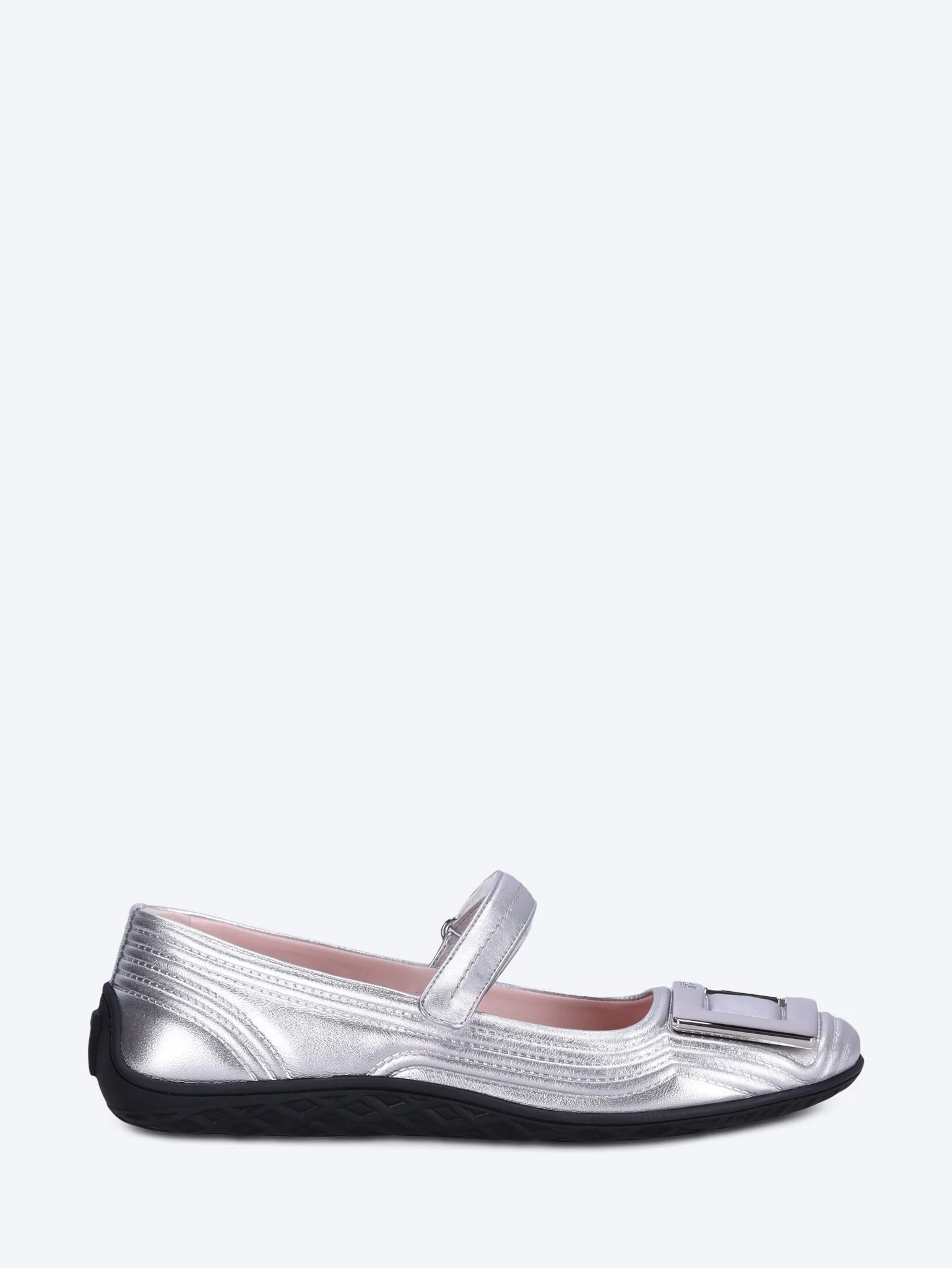 Viv low padded strap ballerinas