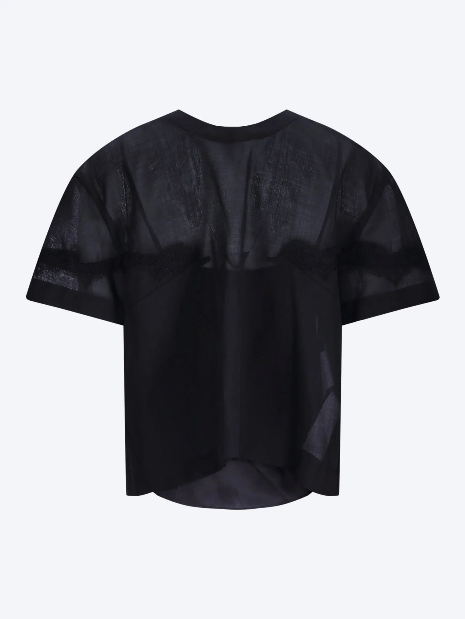 Wool organza pullover - Image 2