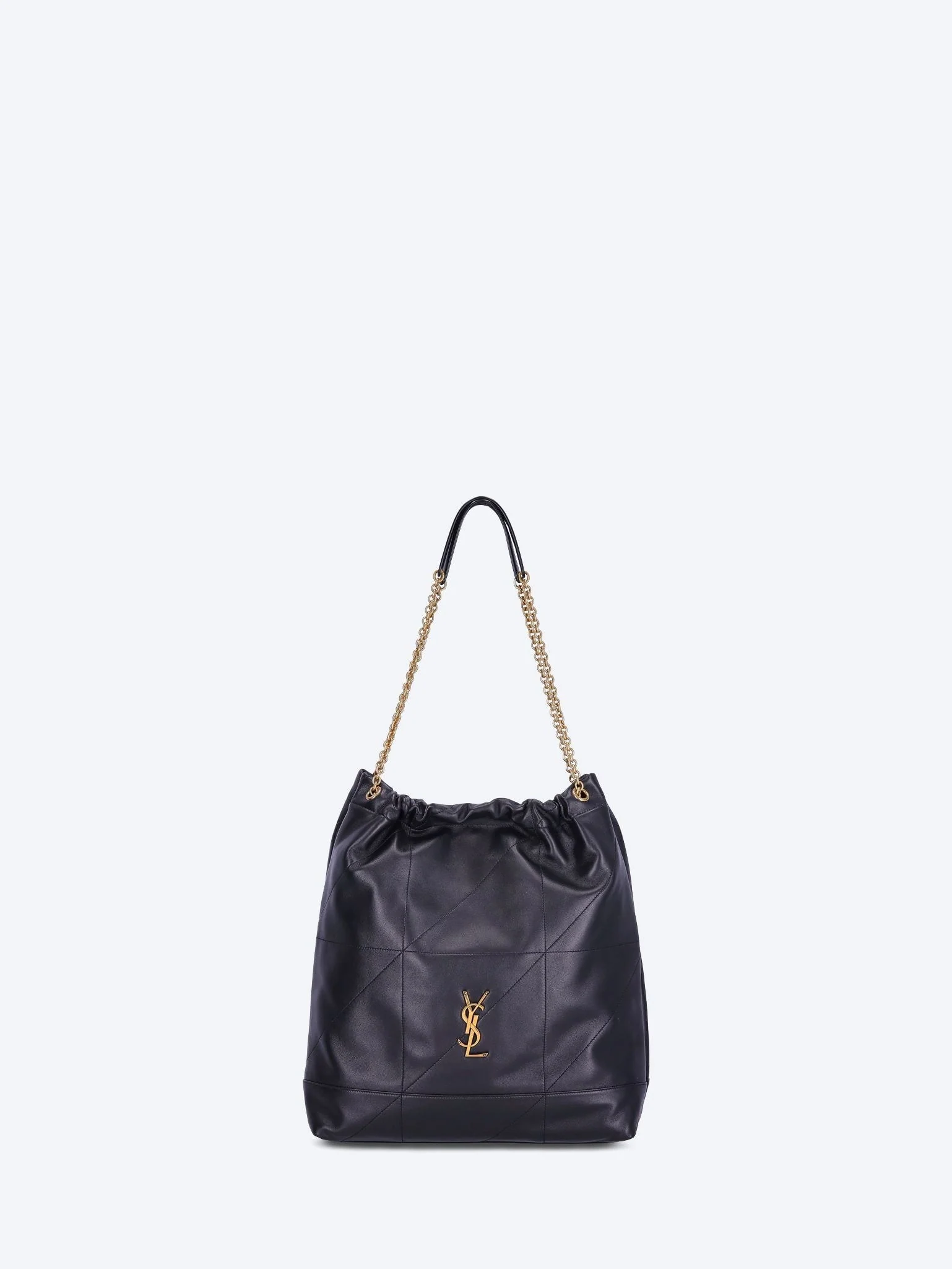 Jamie large pochon lambskin shoulder bag