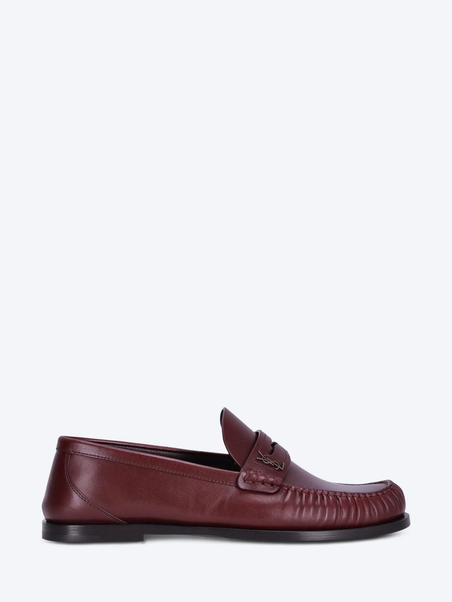 Laurent smooth leather loafers