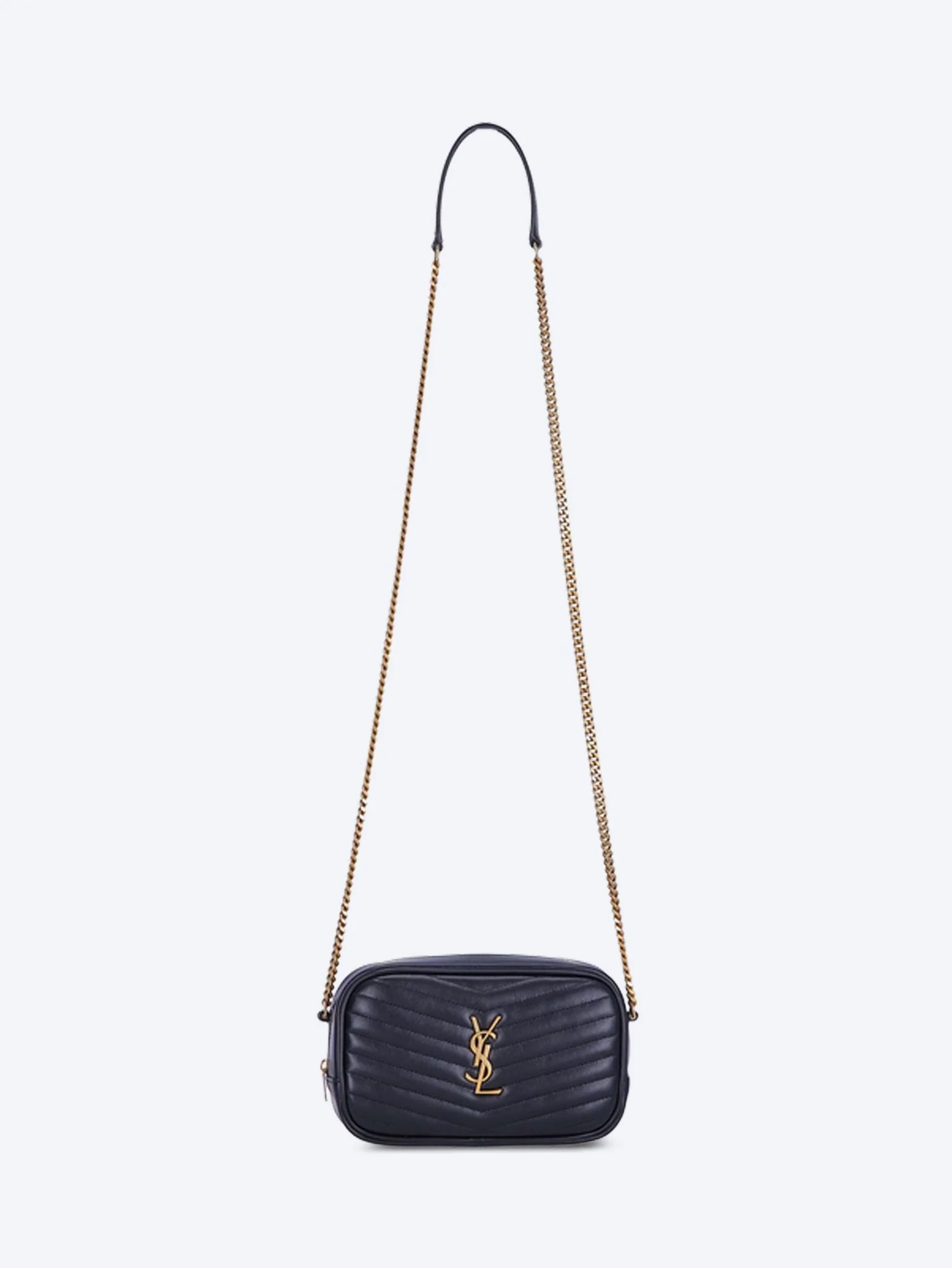 Lou mini leather shoulder bag
