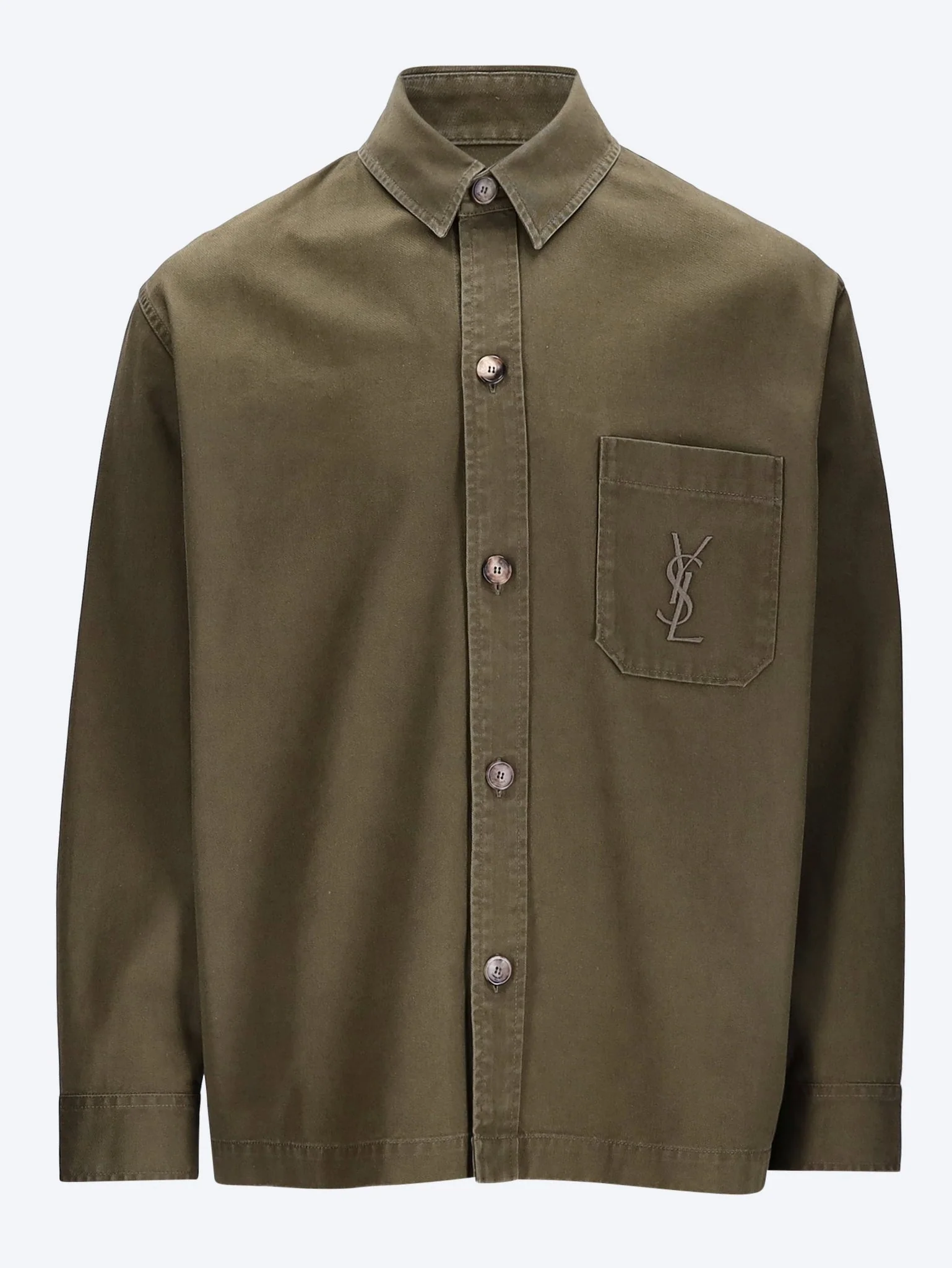 Solferino overshirt gabardine