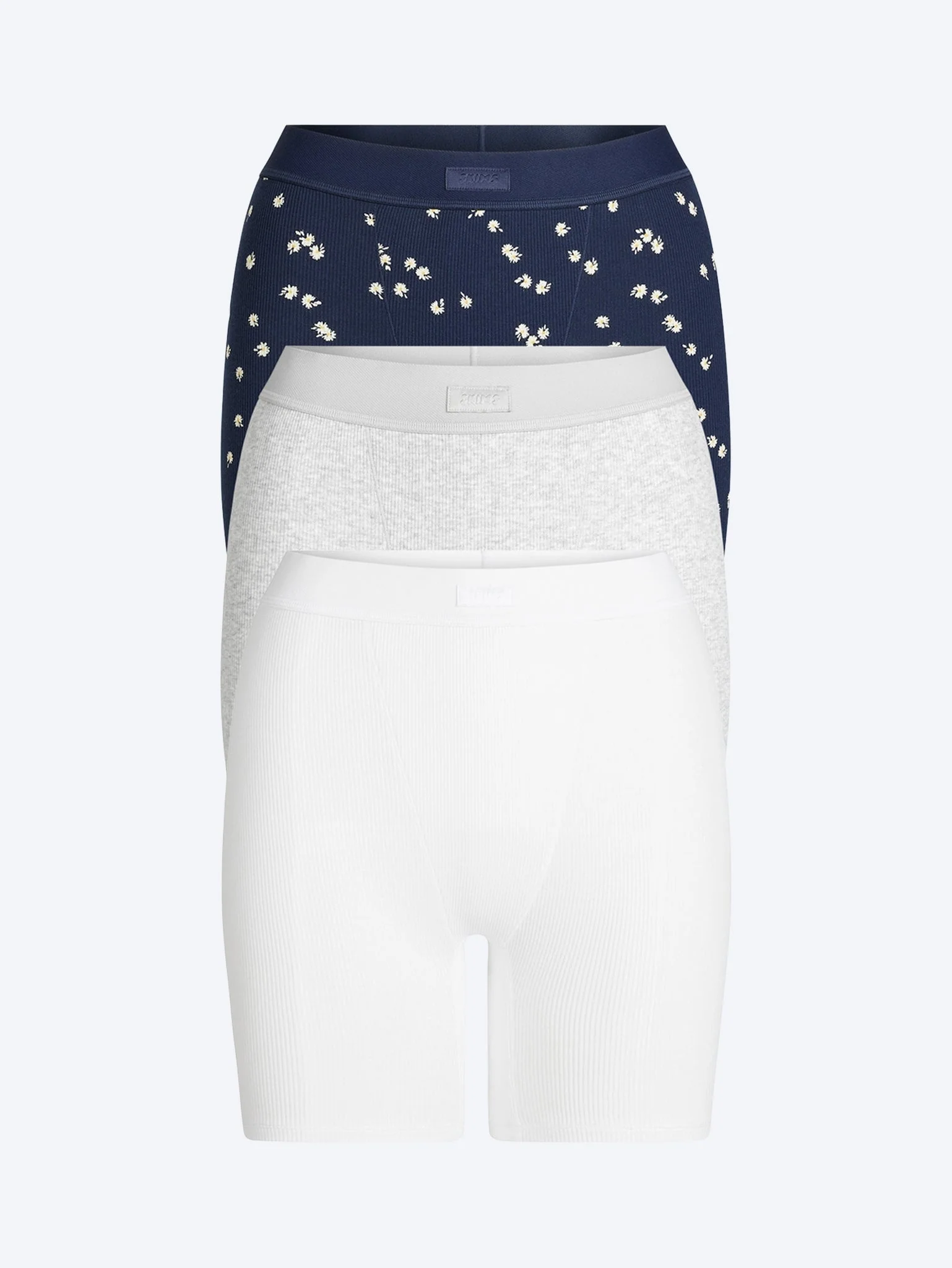 Cotton rib boxer 3-pack