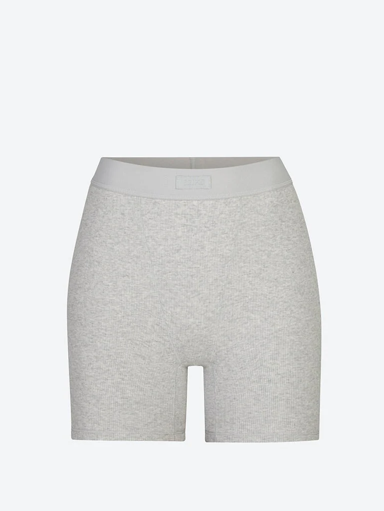 Cotton rib boxer