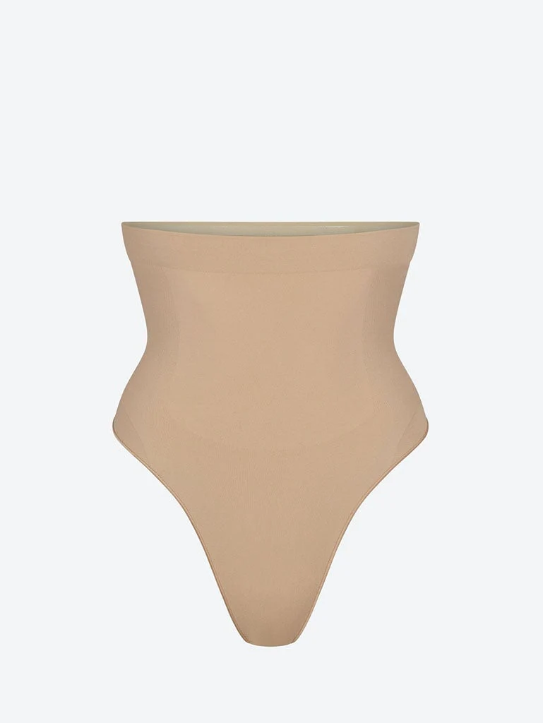 Seamless sculpt high waist thong