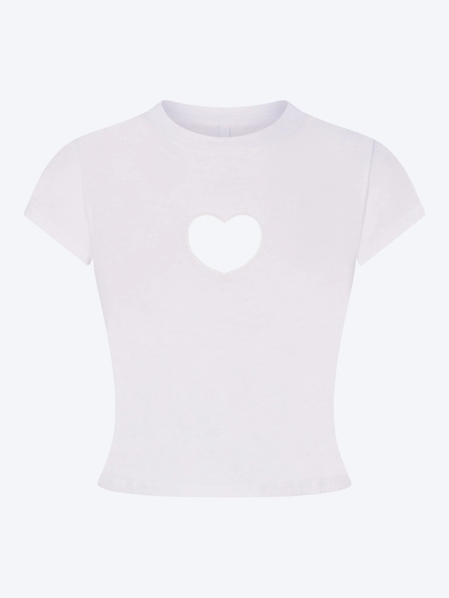 Worn in jersey baby heart t-shirt