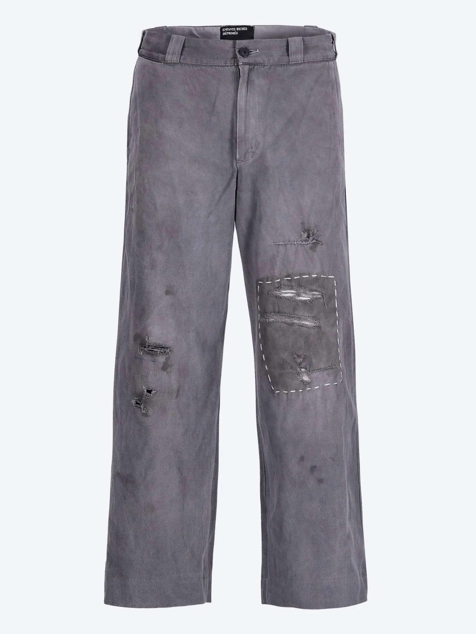 Soso's repaired pants
