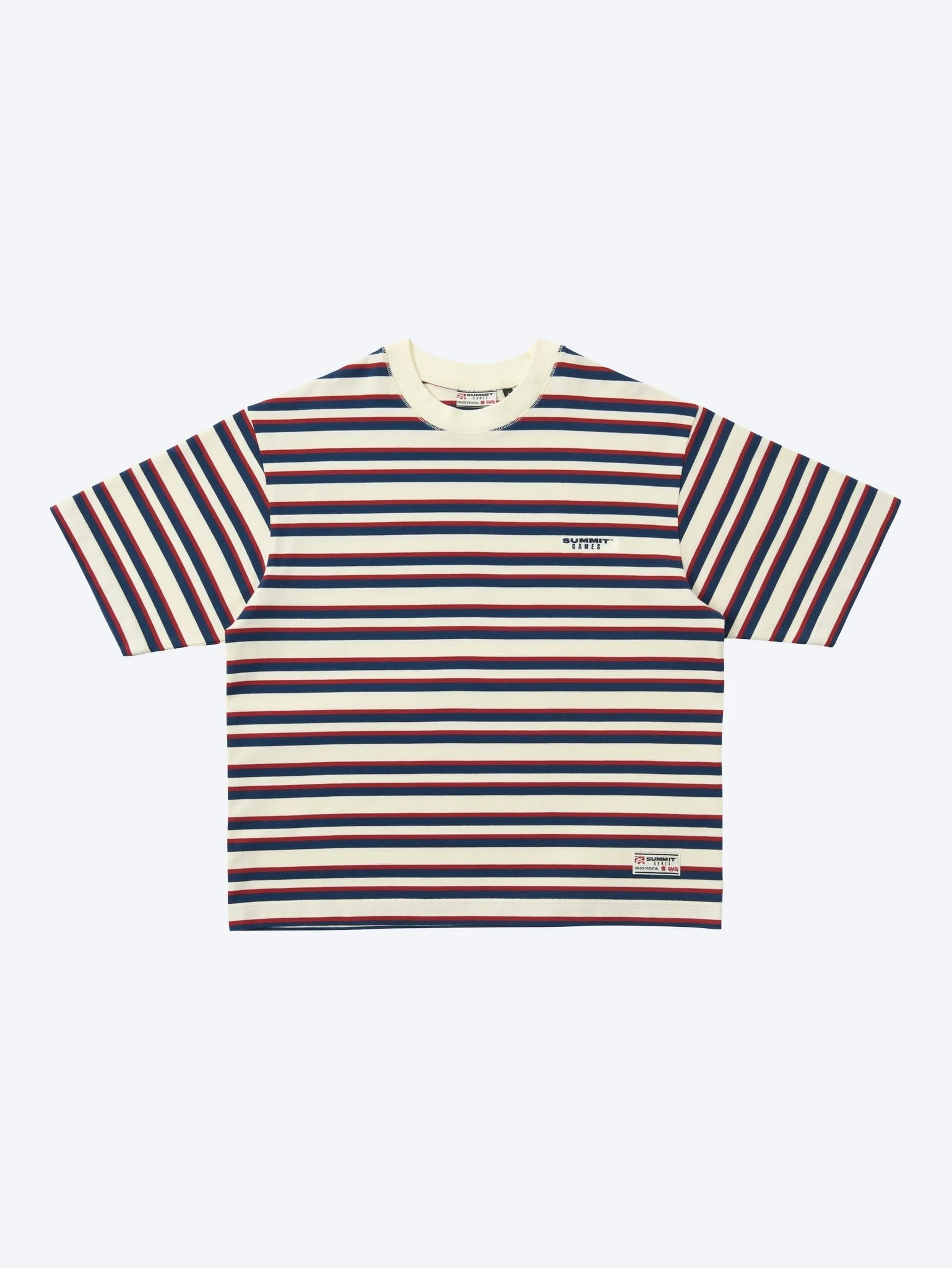 Maritime striped classic t-shirt