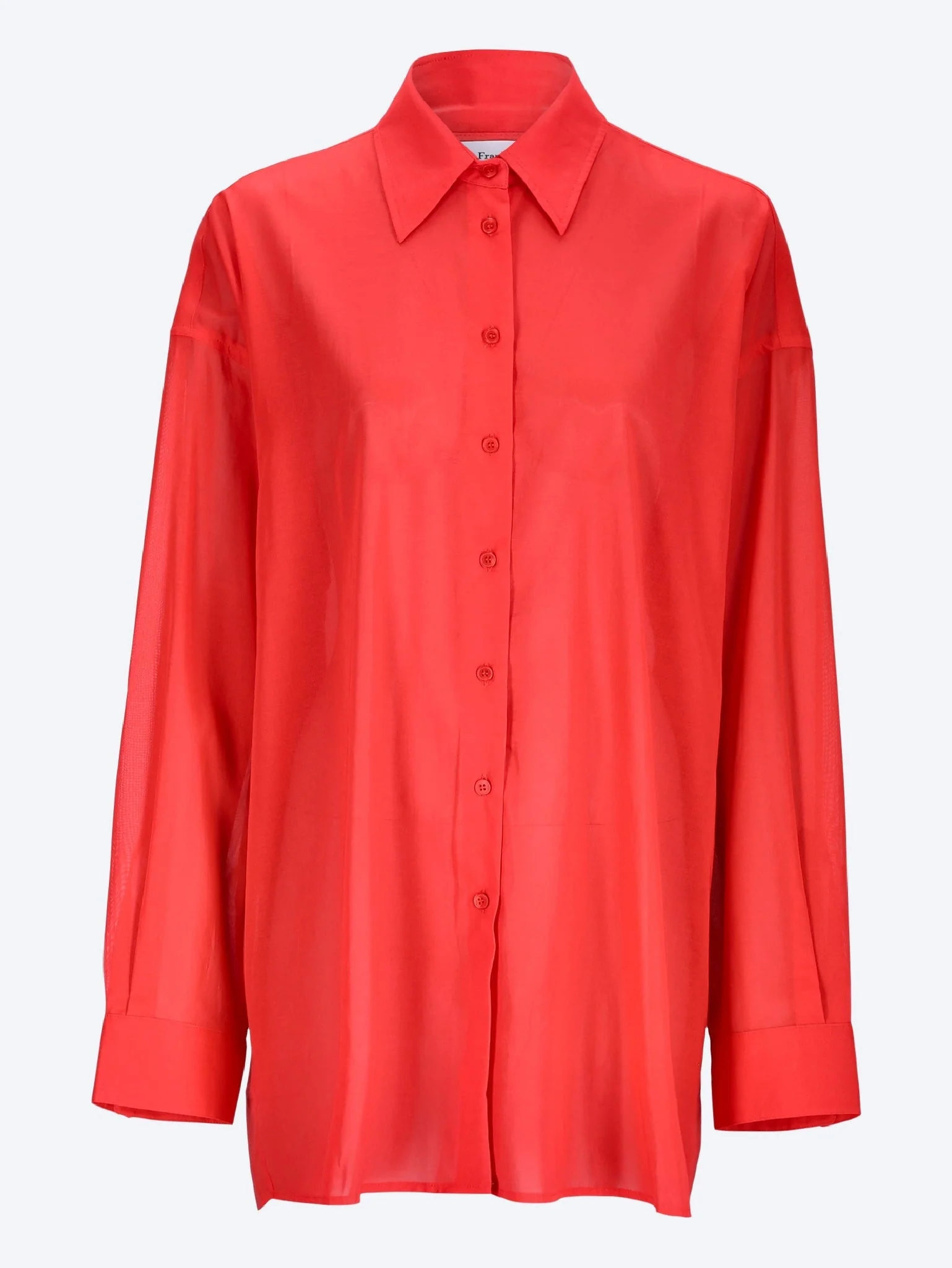 Melia open-back shirt