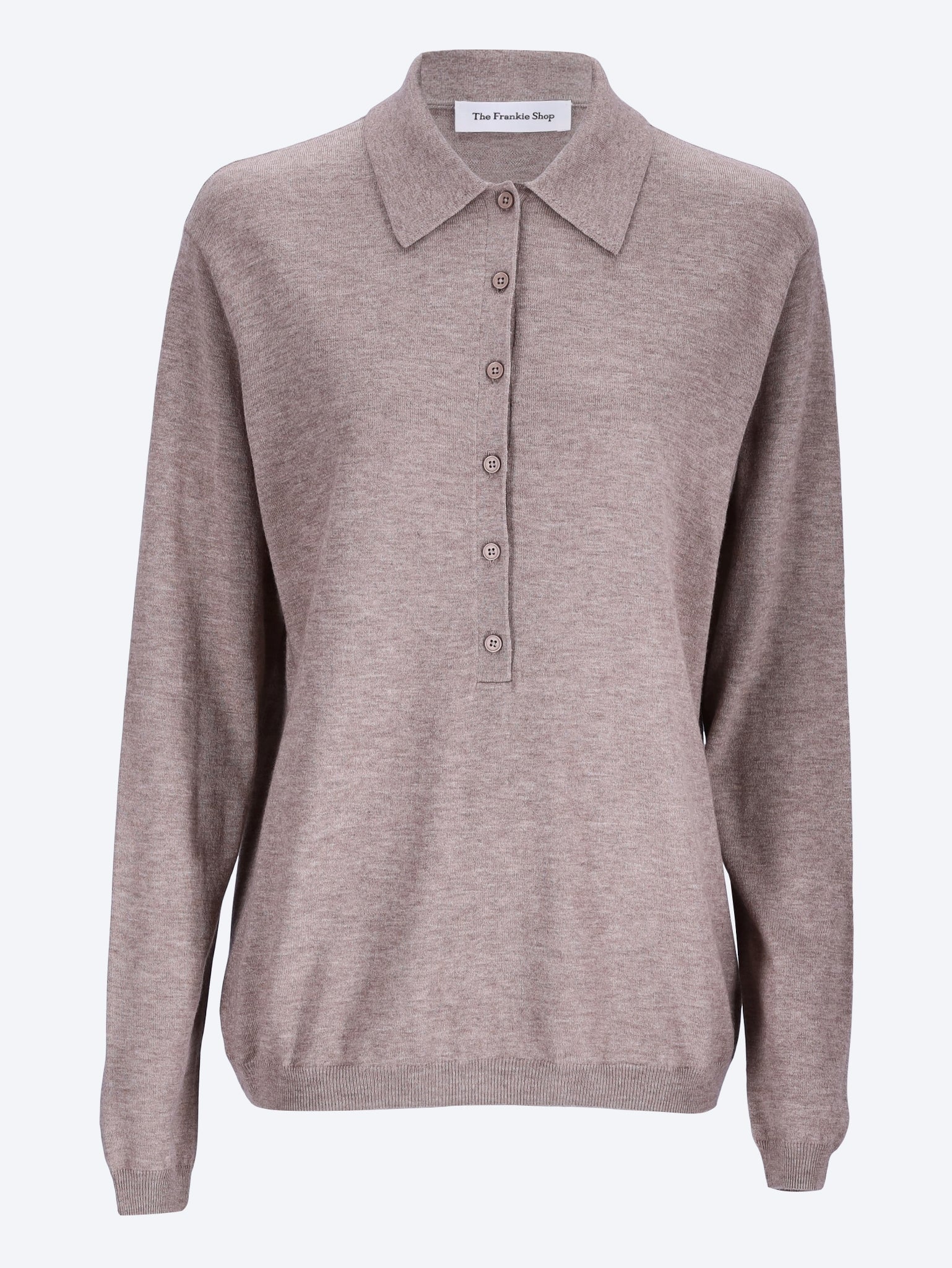 Tala knit v-neck polo