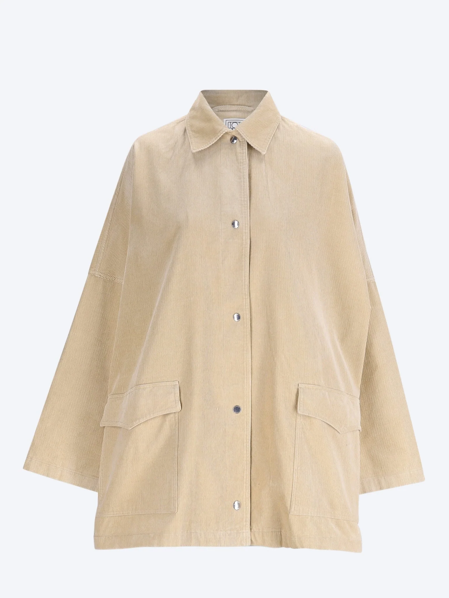 Cord overshirt jacket
