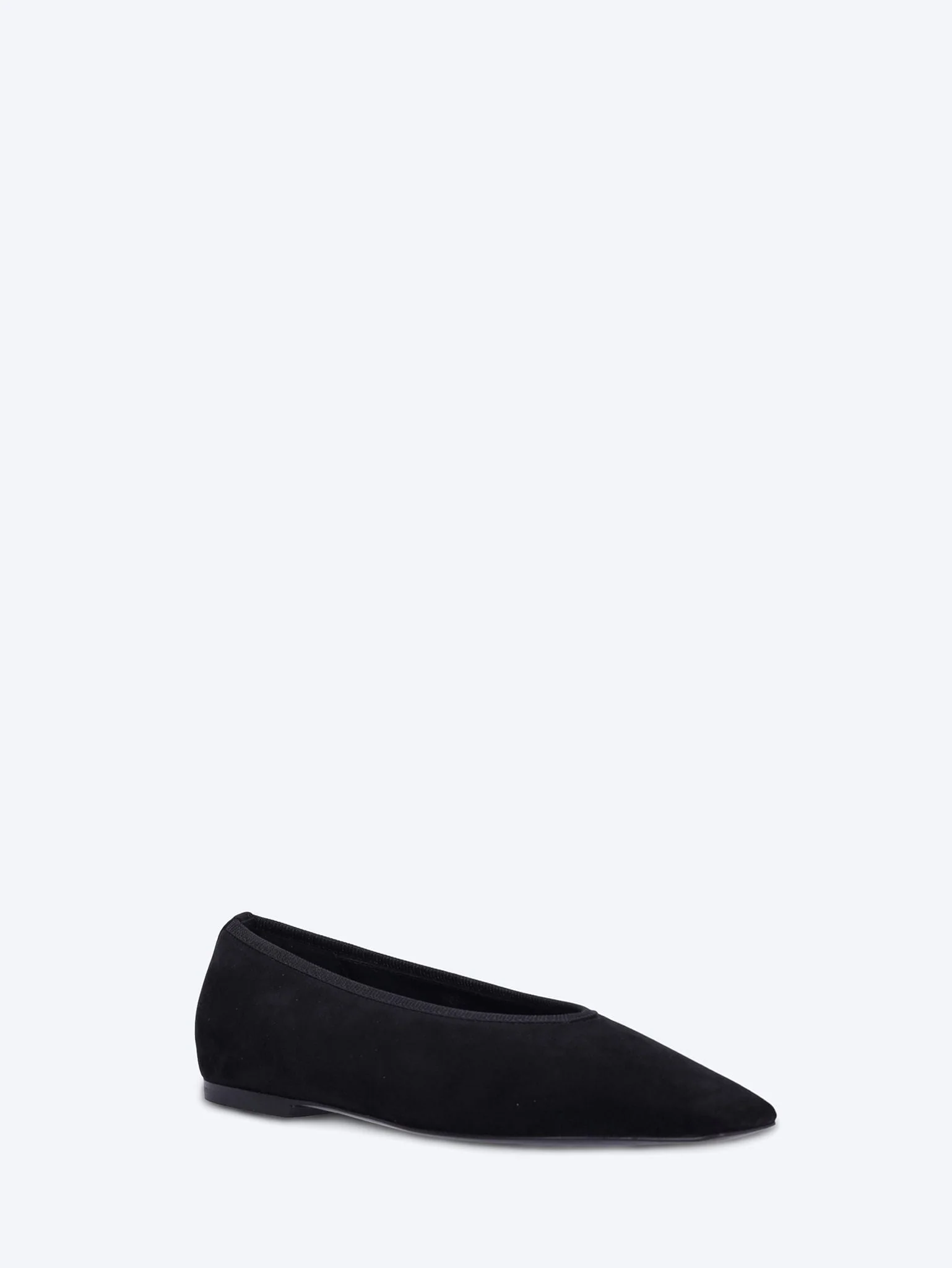 Minimalist suede ballerinas - Image 2