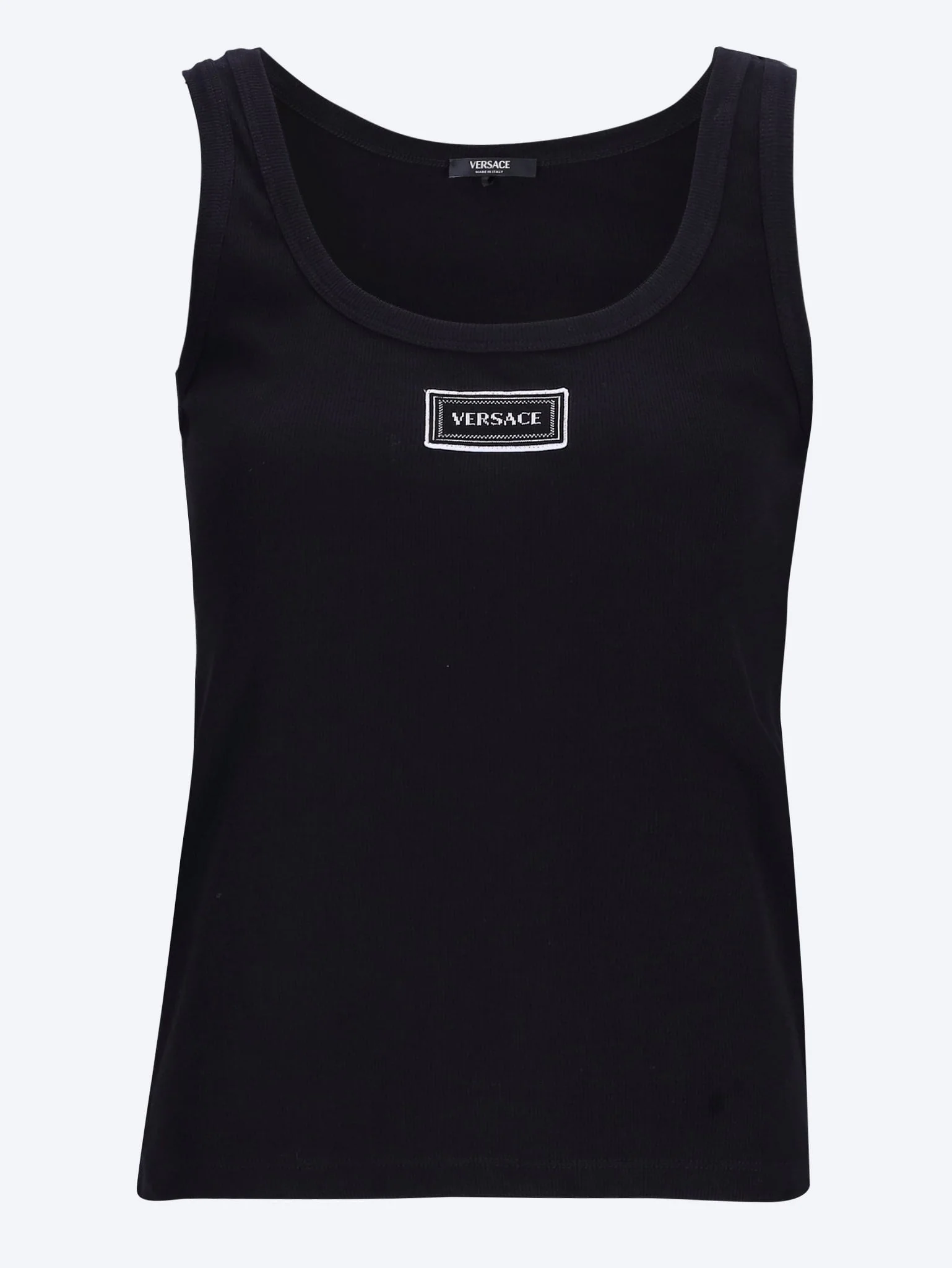 Rib stretch tank top