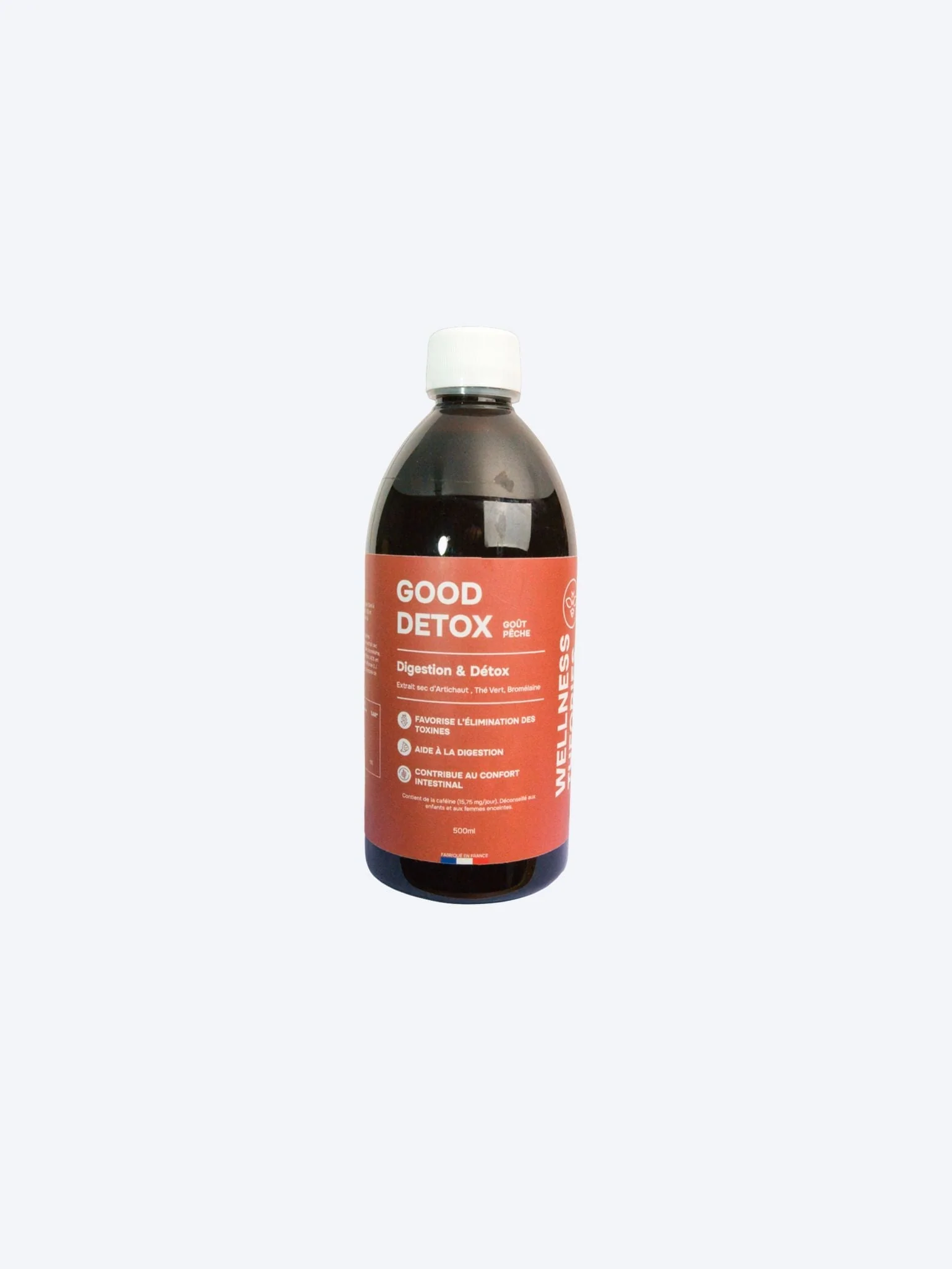 Good detox peach flavor